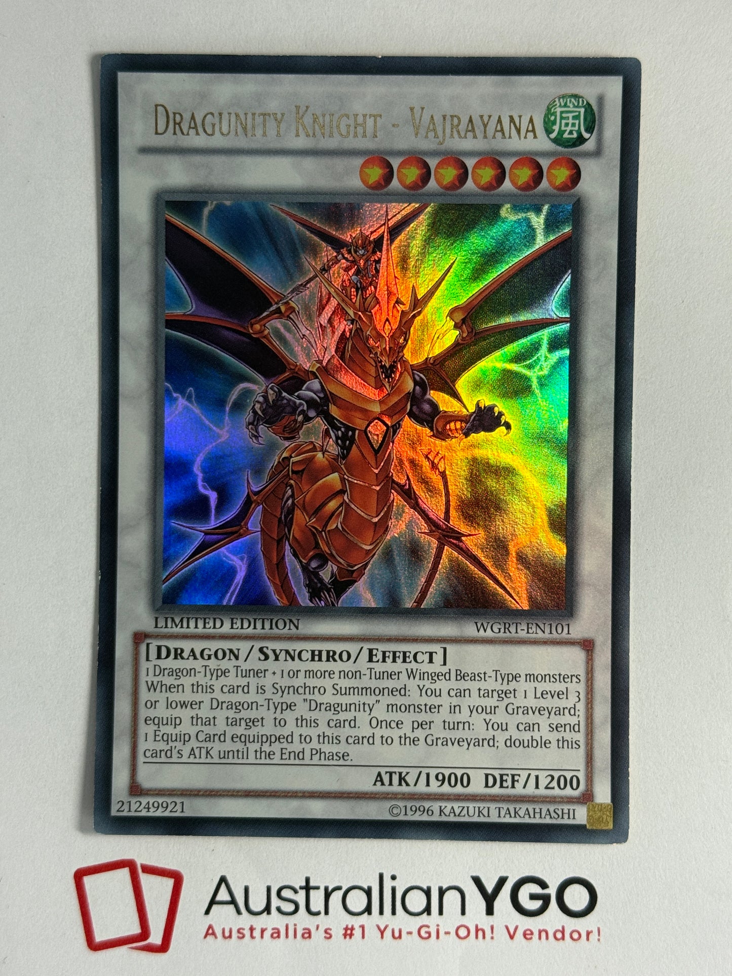 DRAGUNITY KNIGHT - VAJRAYANA WGRT-EN101