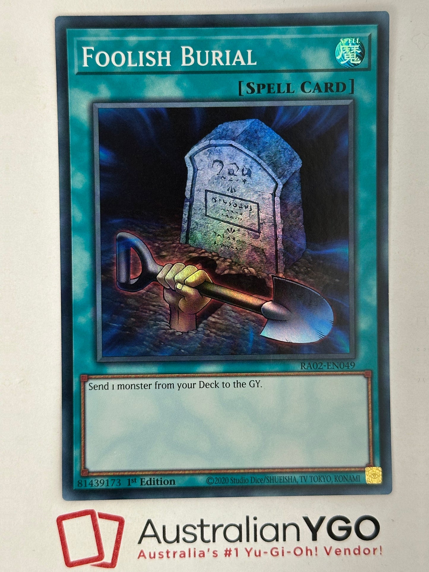 FOOLISH BURIAL RA02-EN049