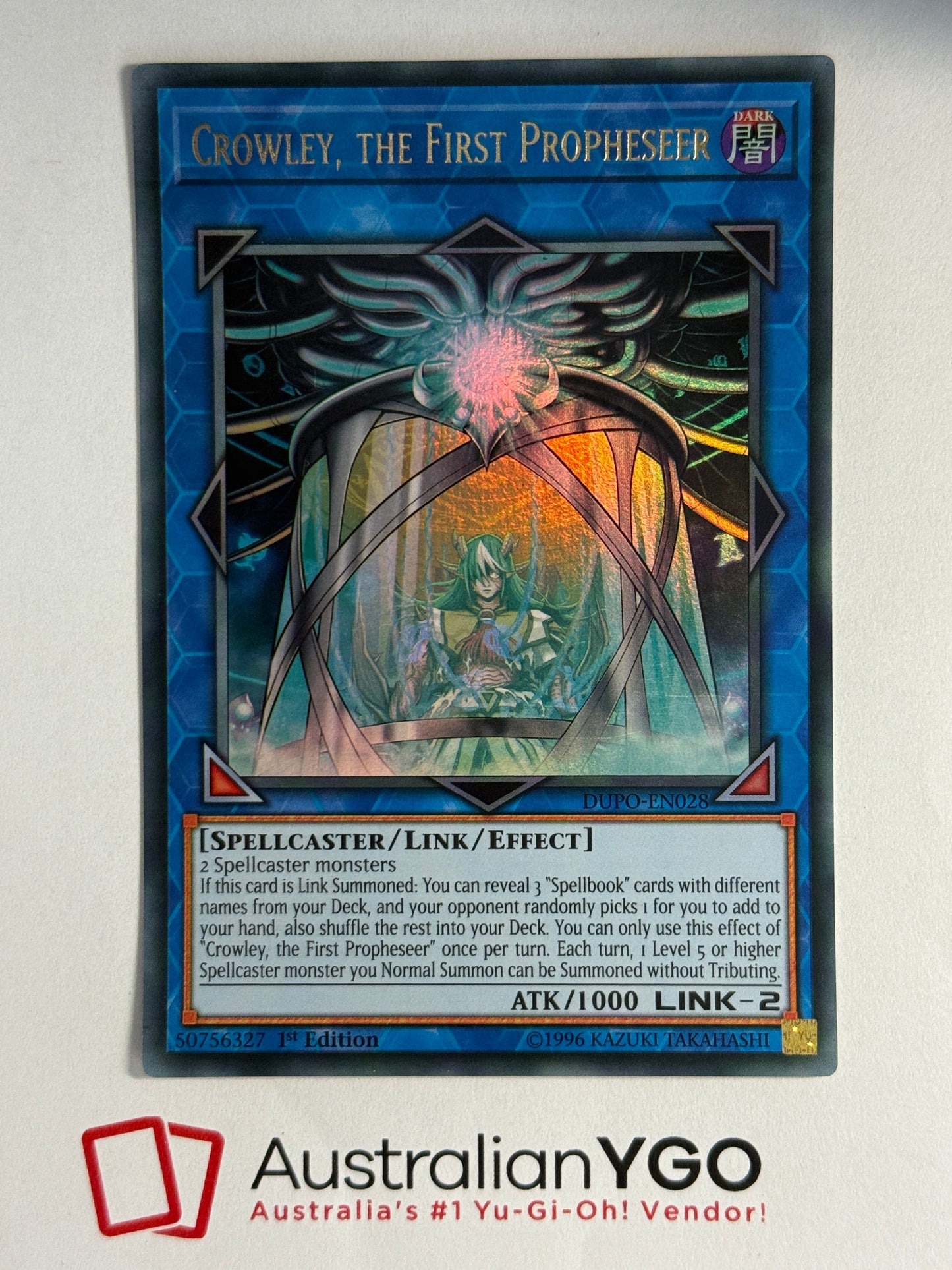 CROWLEY, THE FIRST PROPHESEER DUPO-EN028