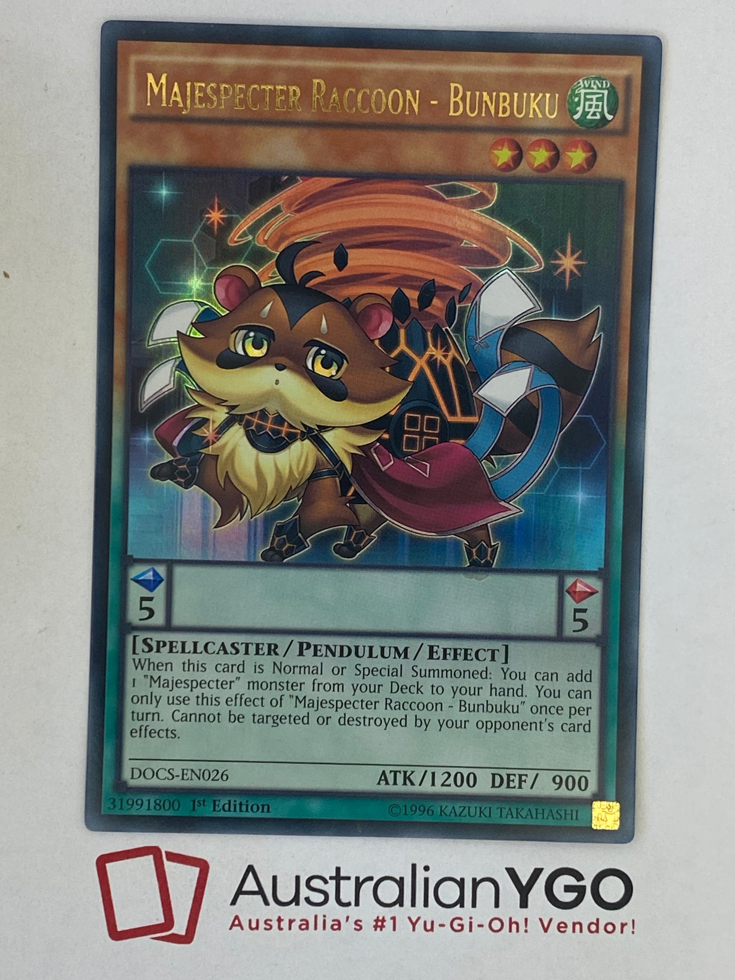 MAJESPECTER RACCOON - BUNBUKU DOCS-EN026