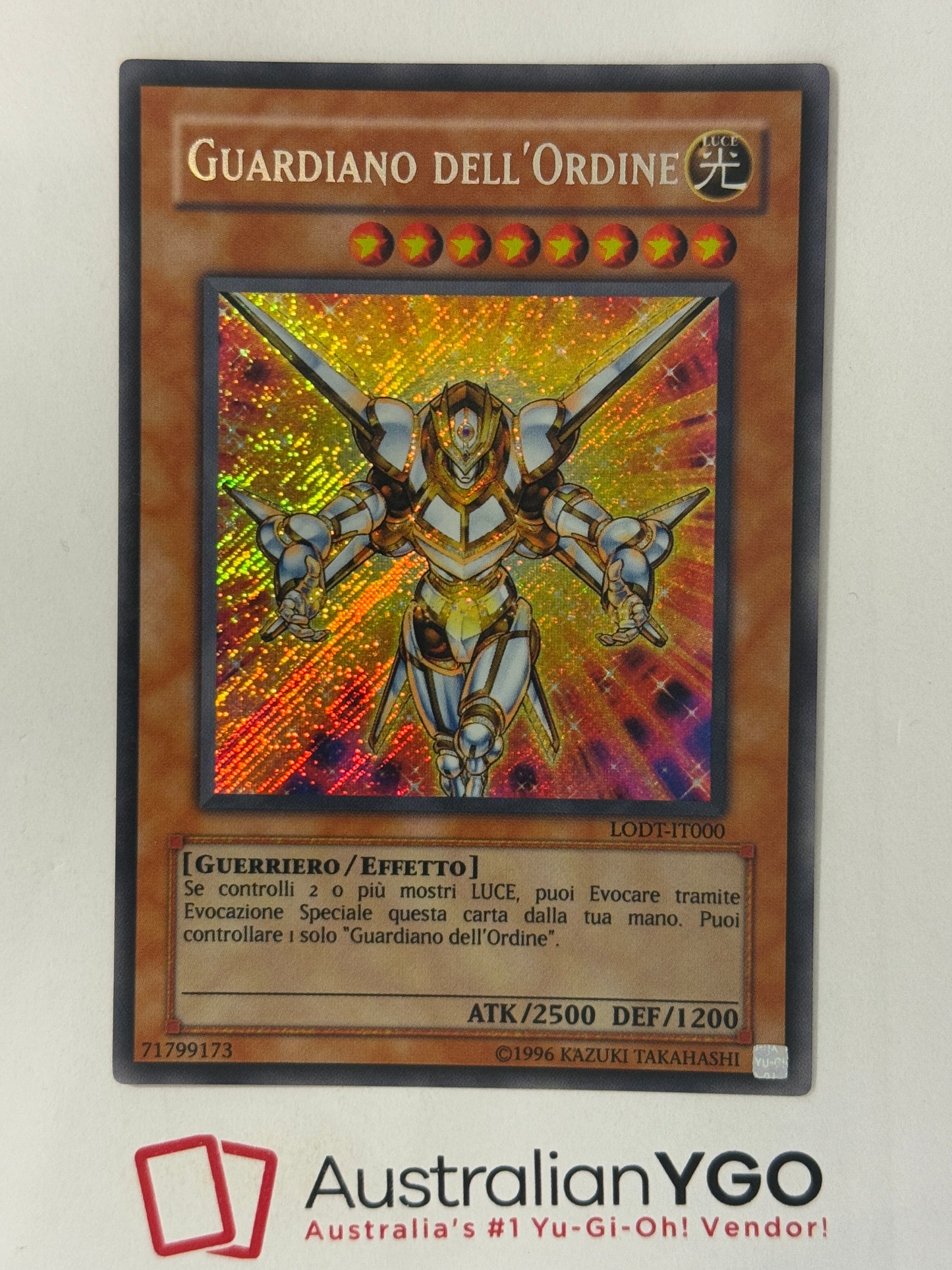 GUARDIAN OF ORDER LODT-ITO00