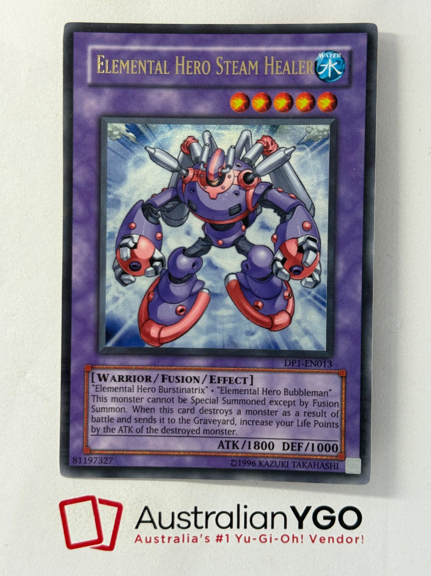 ELEMENTAL HERO STEAM HEALER DPT-EN013
