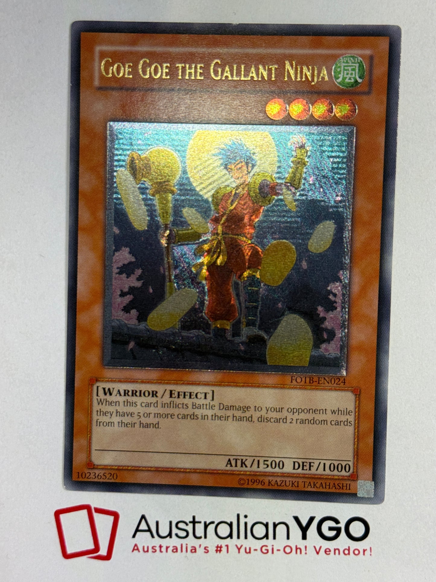GOE GOE THE GALLANT NINJA FOTB-EN024 (UTR)