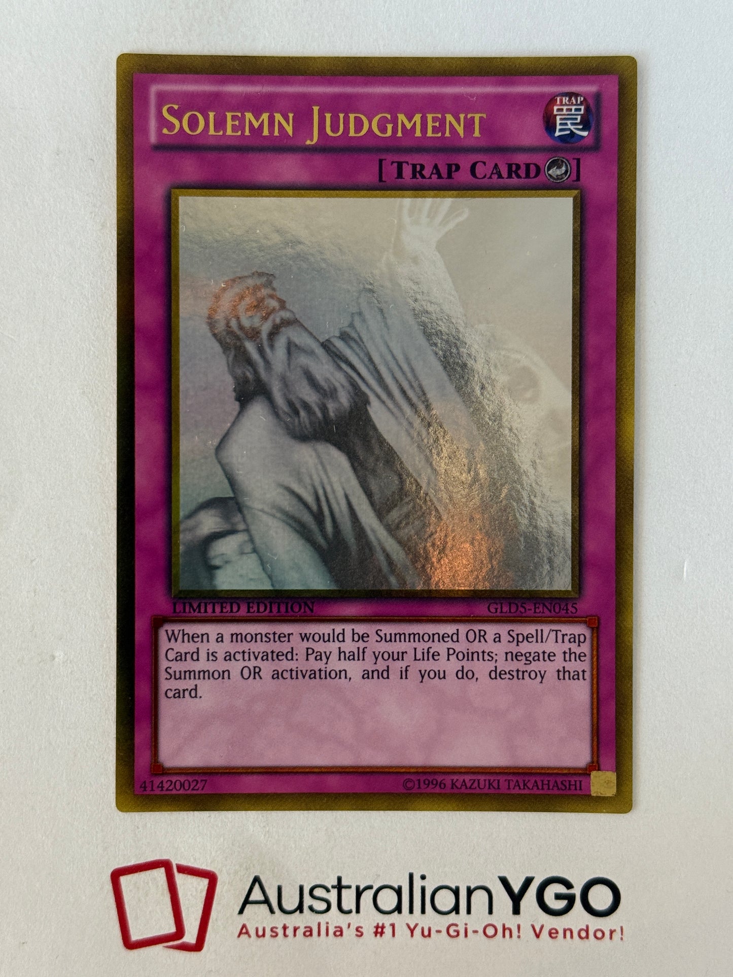 SOLEMN JUDGMENT GLD5-EN045(Ghost)
