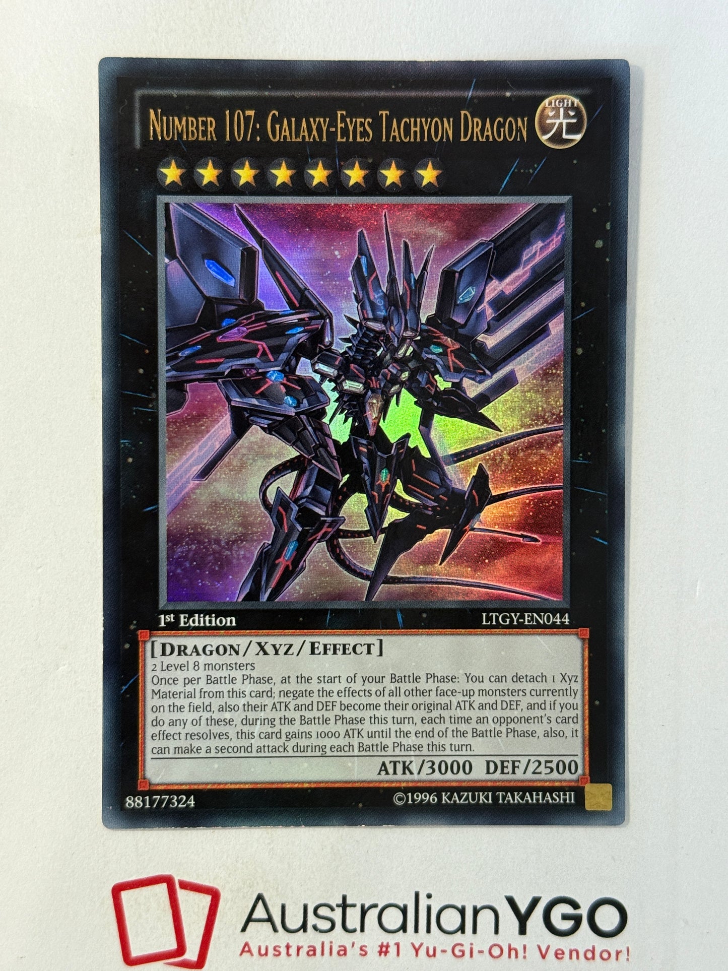 NUMBER 107: GALAXY-EYES TACHYON DRAGON LTGY-EN044