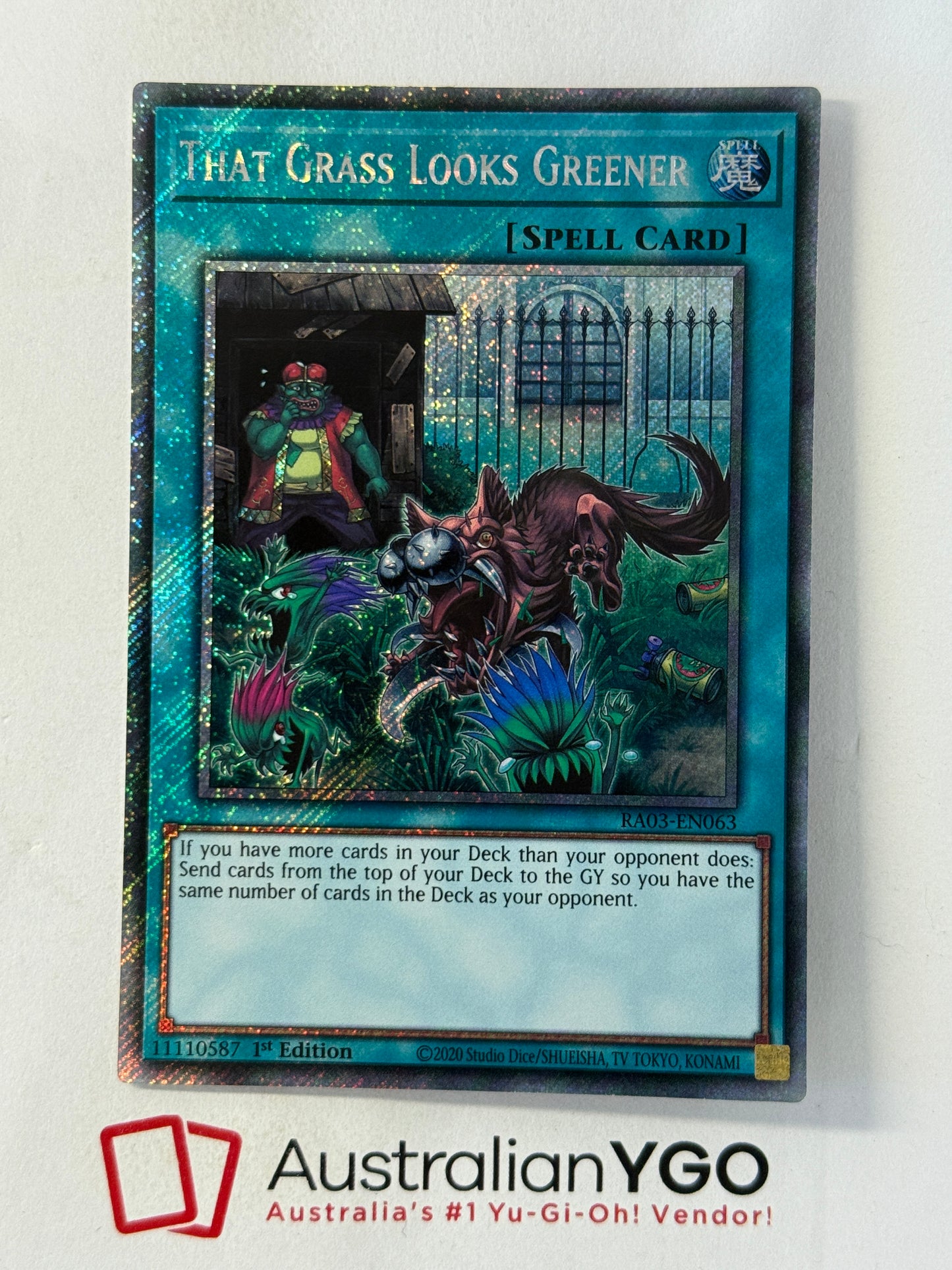 THAT GRASS LOOKS GREENER RA03-EN063