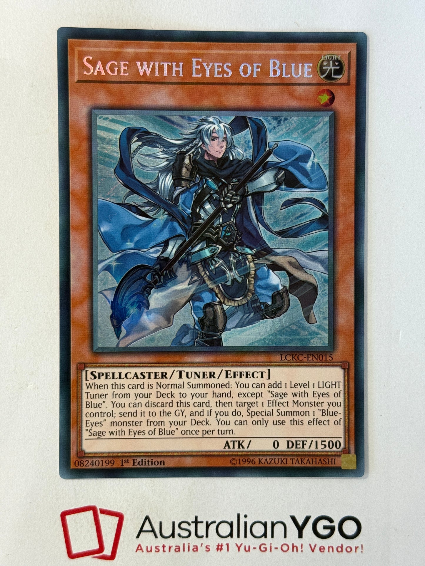 SAGE WITH EYES OF BLUE LCKC-ENO15