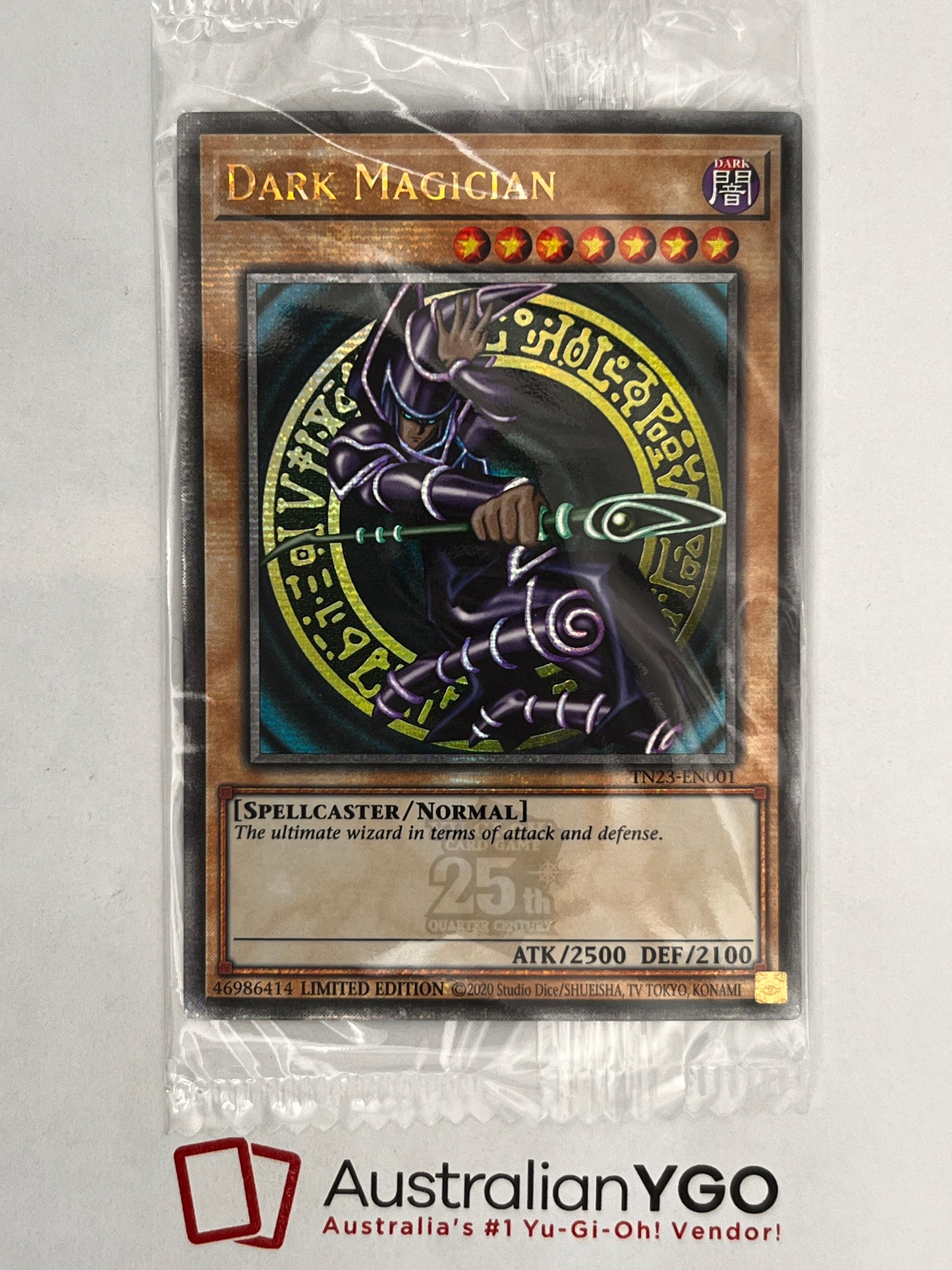 DARK MAGICIAN TN23-EN001 (QCR) (Sealed)