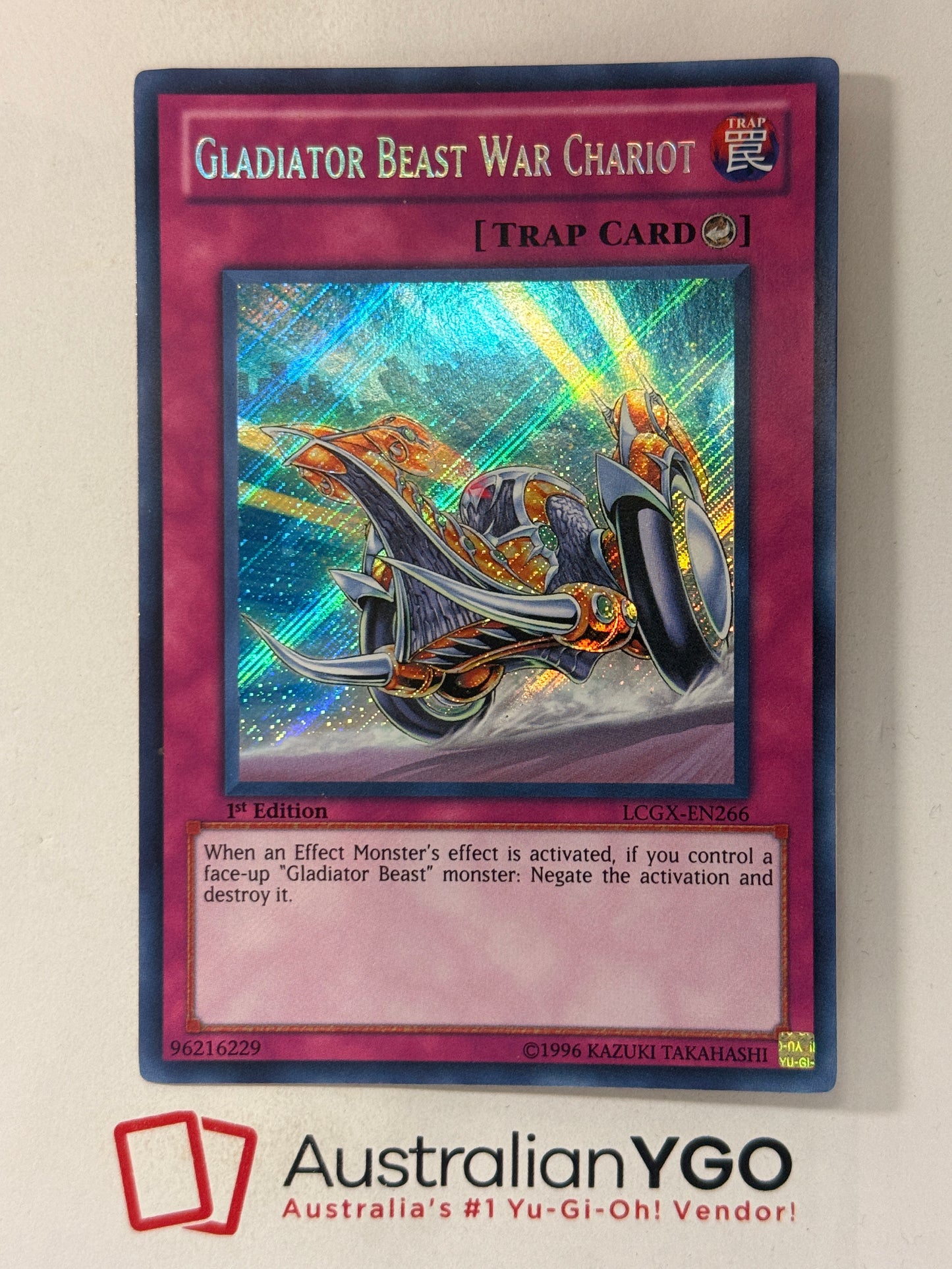GLADIATOR BEAST WAR CHARIOT LCGX-EN266