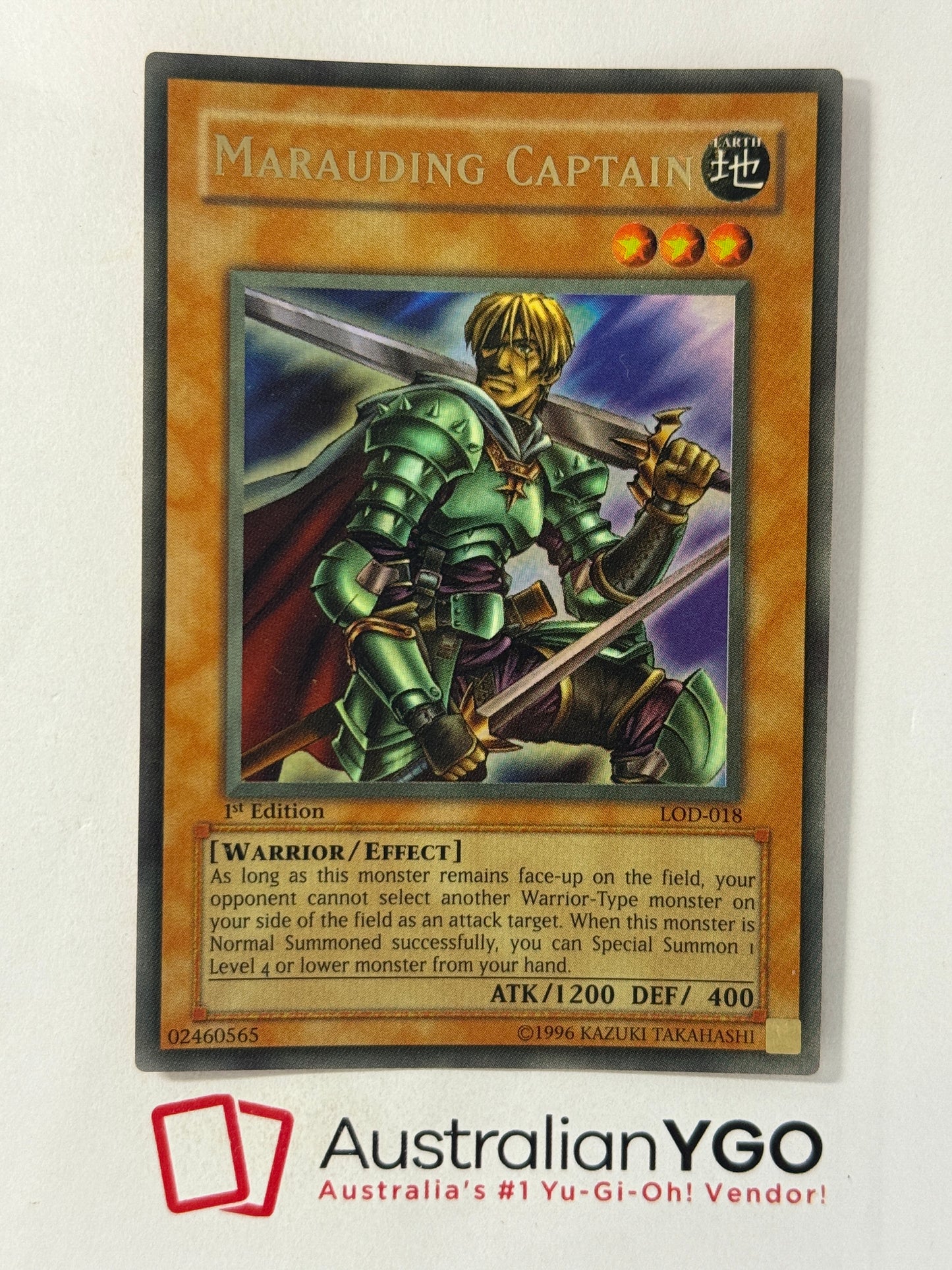 MARAUDING CAPTAIN LOD-018