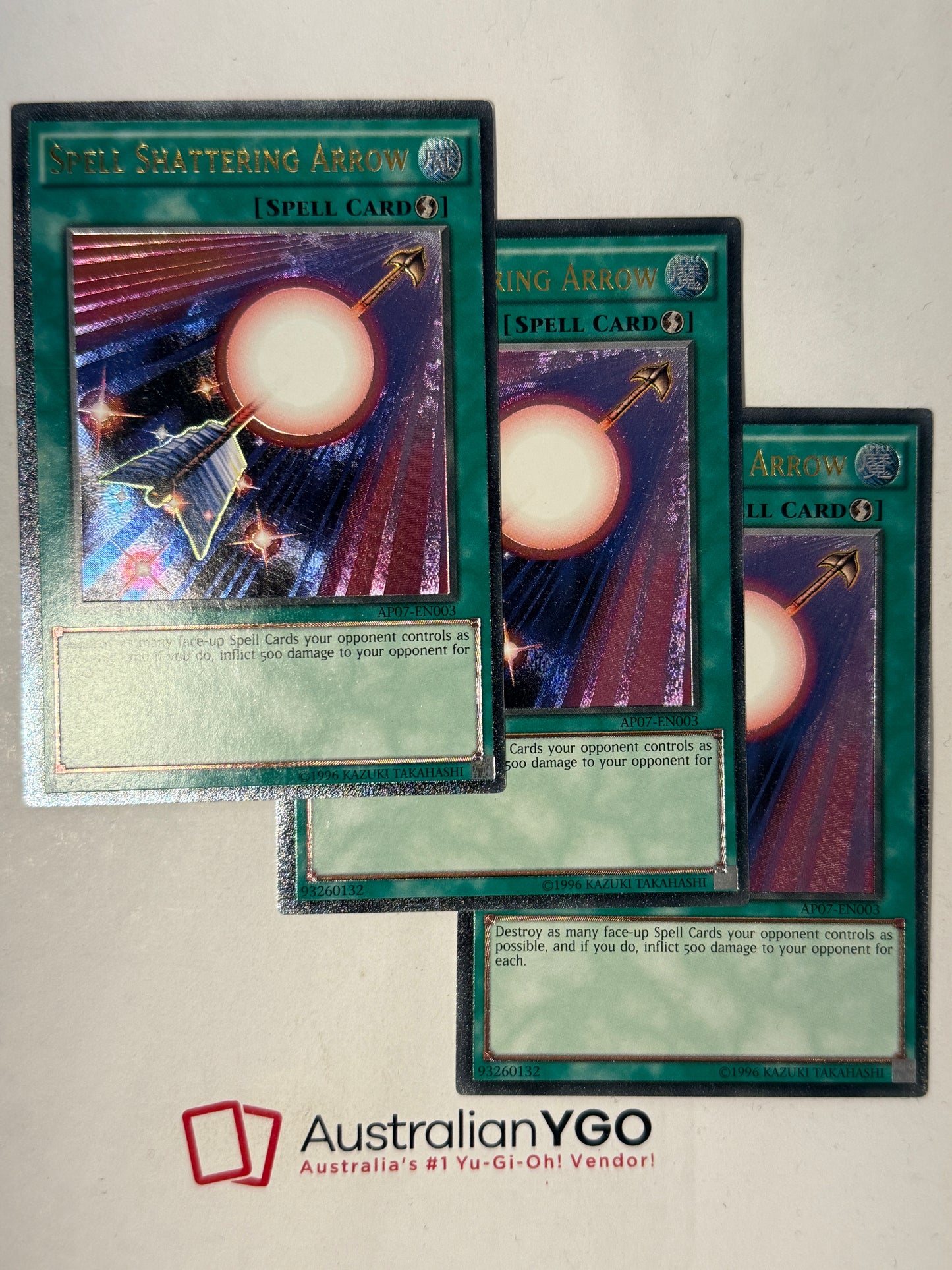 SPELL SHATTERING ARROW APO7-EN003 Playset (UTR)