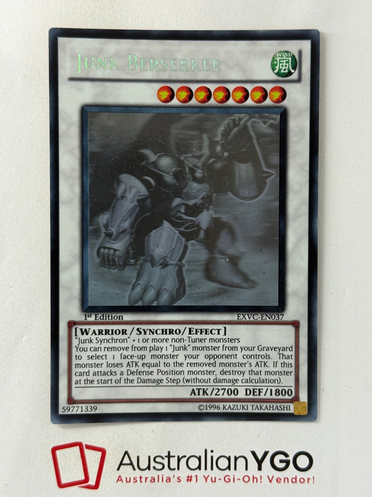 JUNK BERSERKER EXVC-EN037(Ghost)