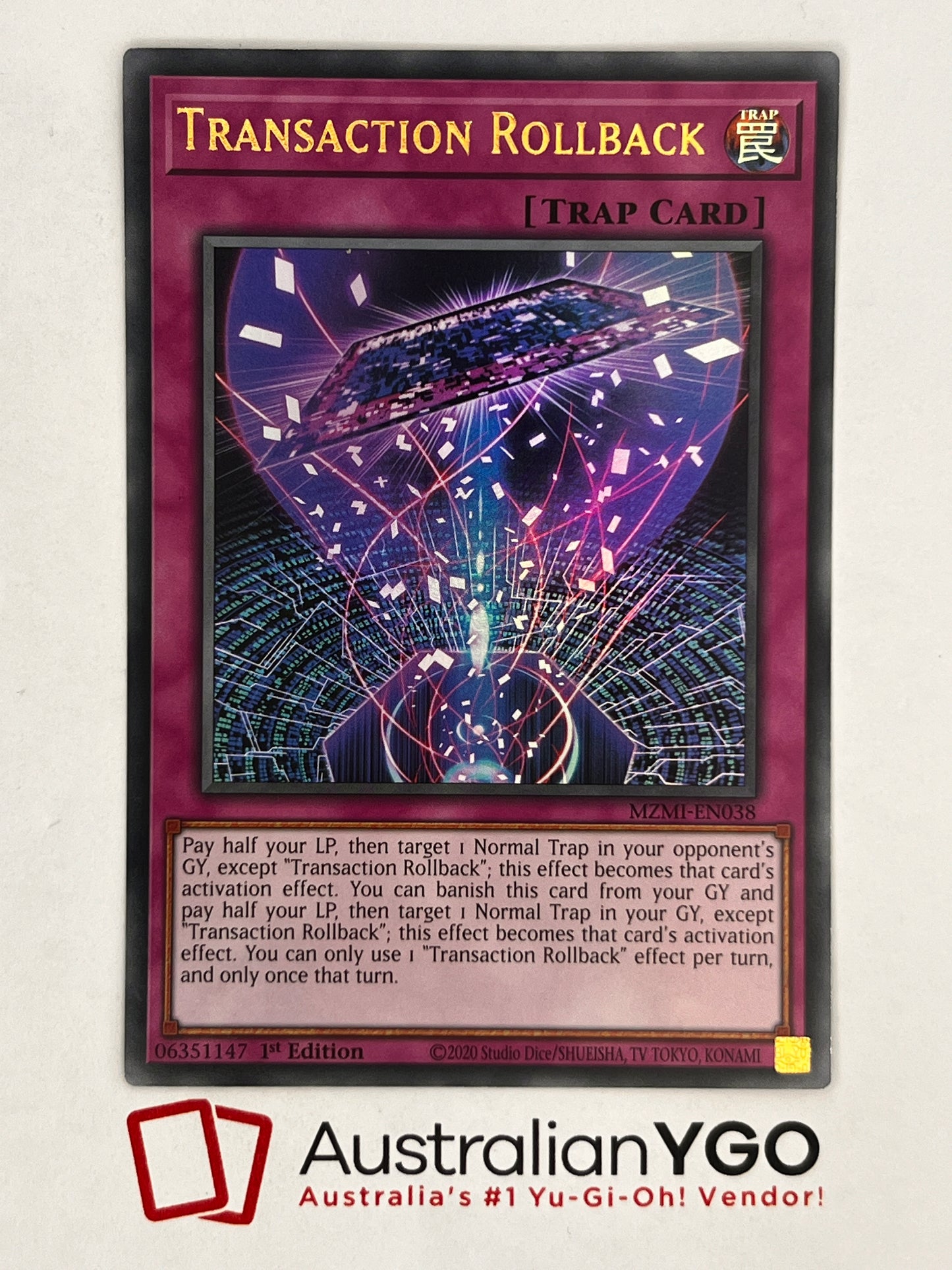 TRANSACTION ROLLBACK MZMI-EN038