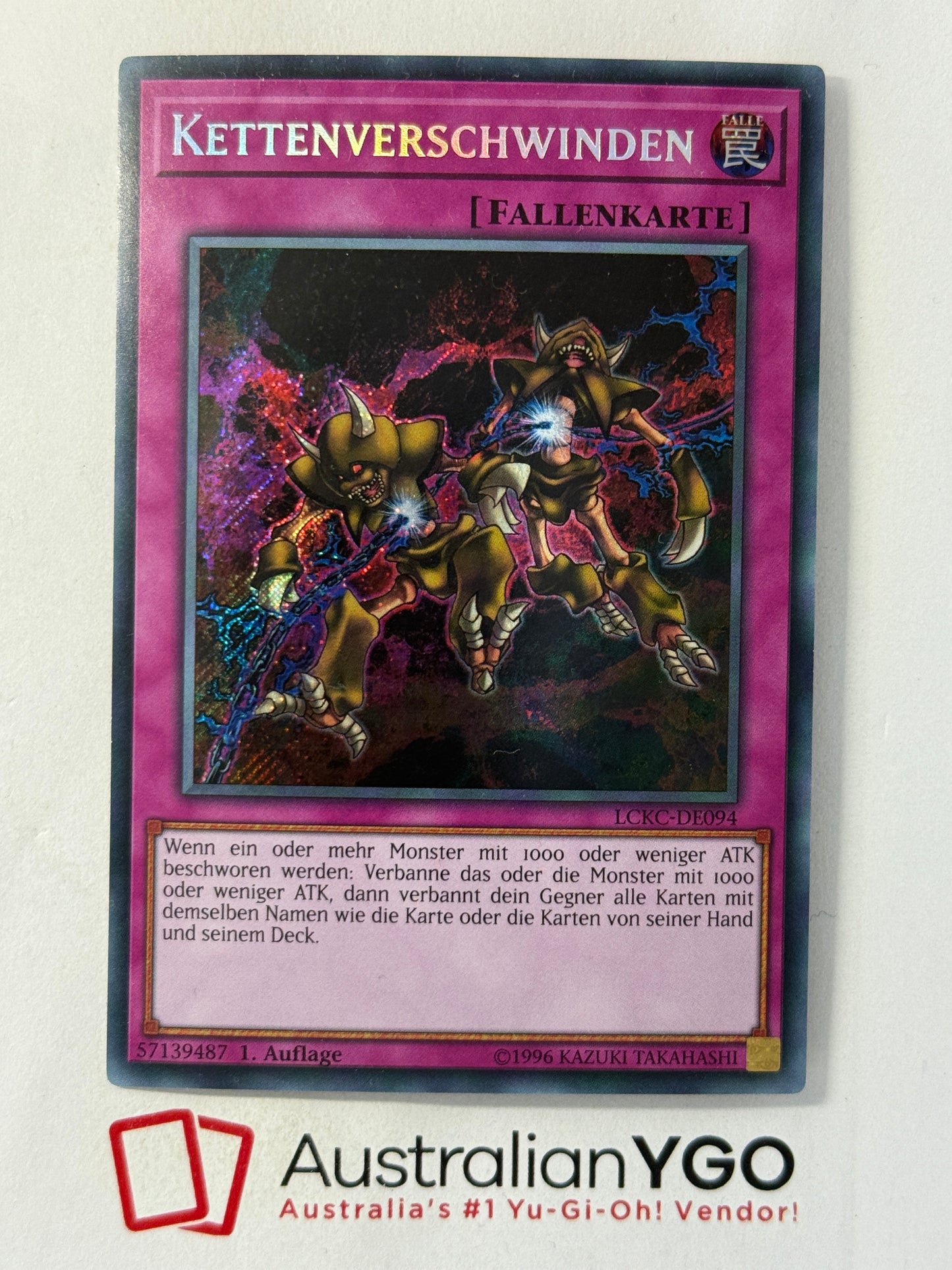 CHAIN DISSAPPEARANCE LCKC-DE094