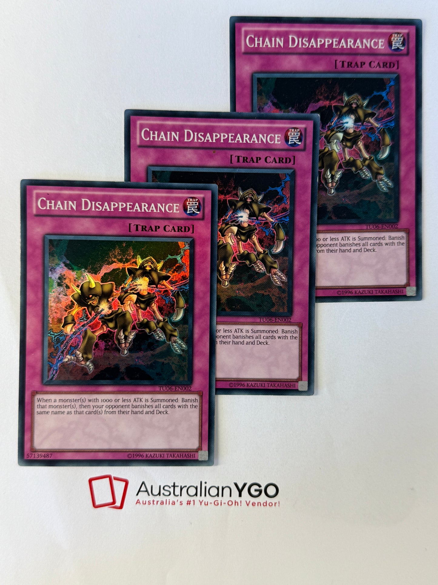 CHAIN DISAPPEARANCE TU06-EN002 Playset