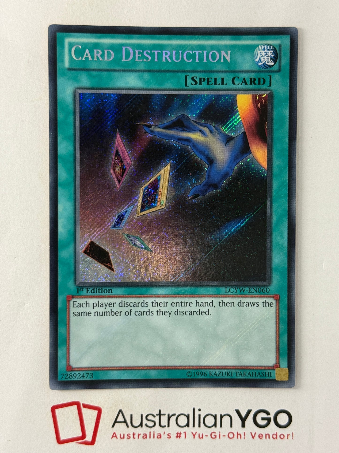 CARD DESTRUCTION LCYW-EN060