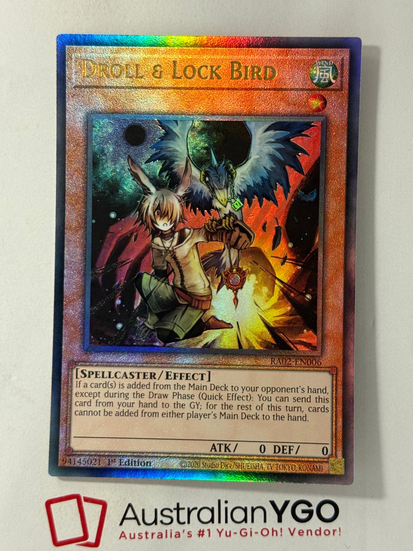 DROLL & LOCK BIRD RA02-EN006 (PUR)