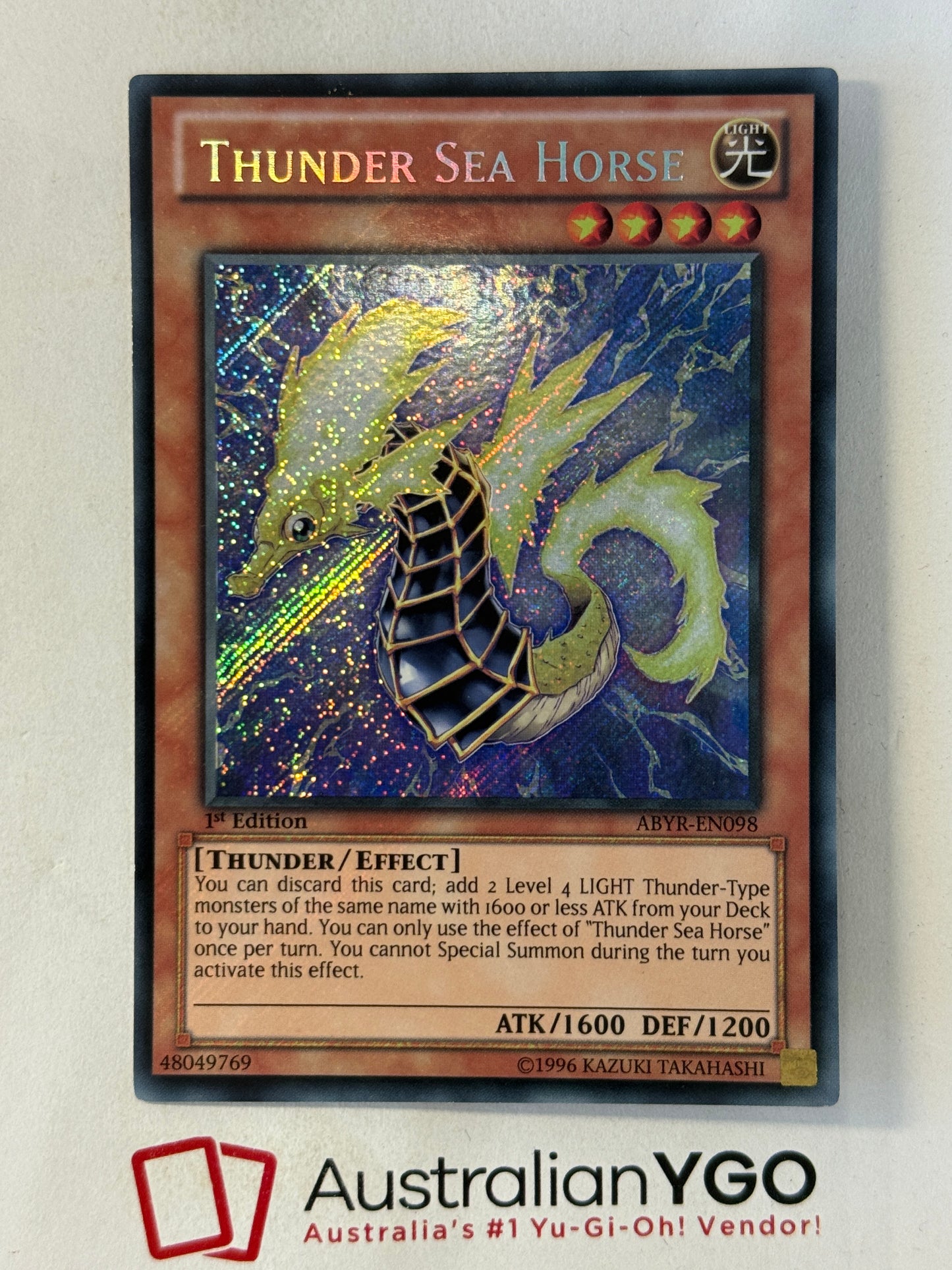 THUNDER SEA HORSE ABYR-EN098