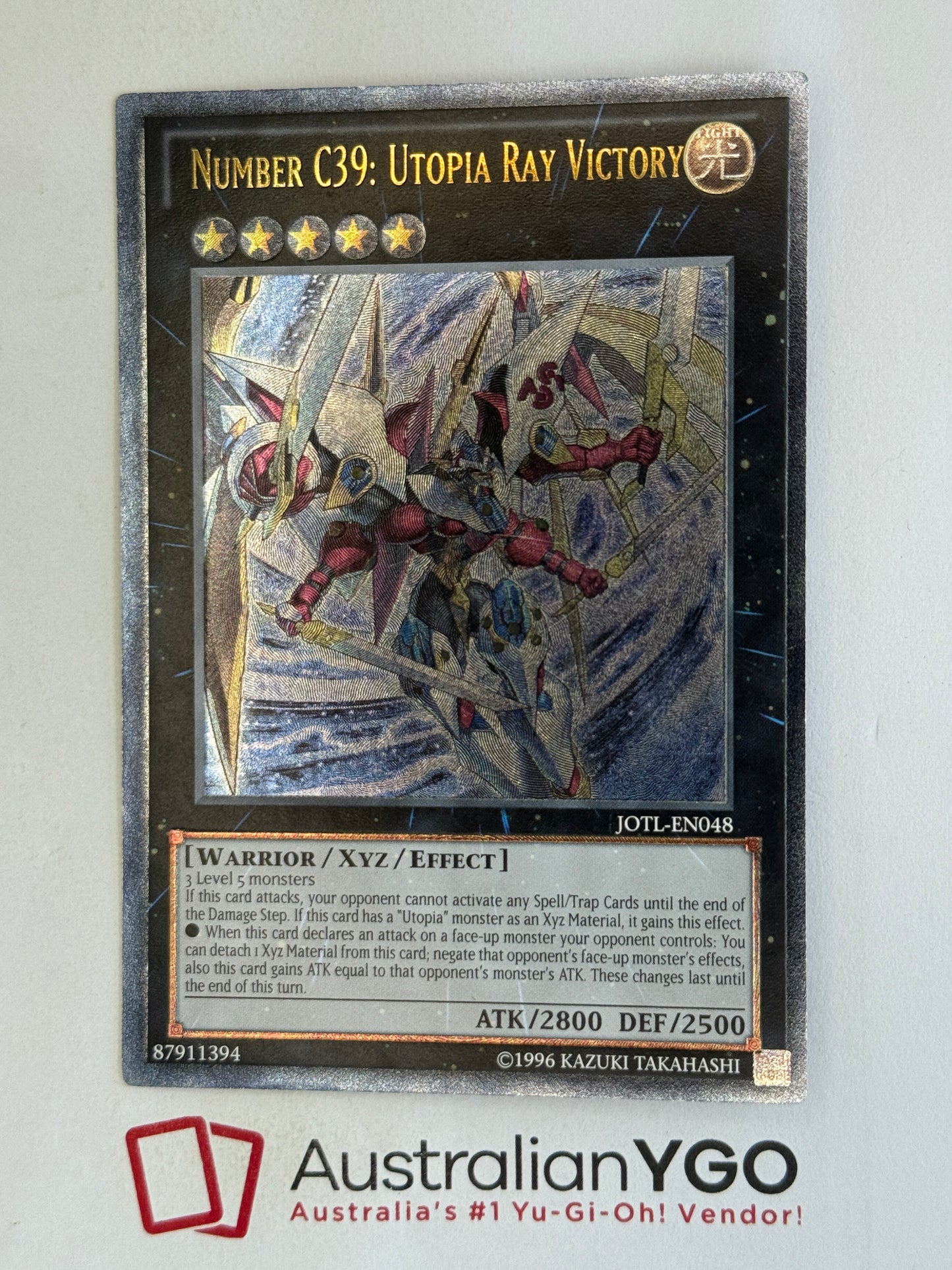NUMBER C39: UTOPIA RAY VICTORY
JOTL-EN048 (UTR)
