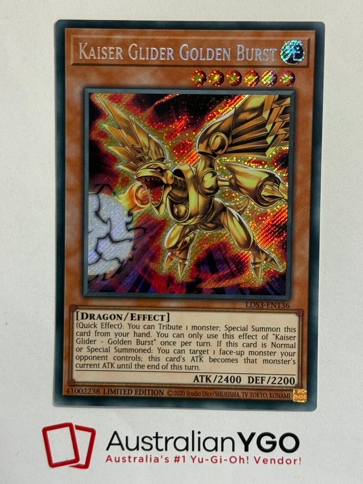 KAISER GLIDER GOLDEN BURST LDS3-EN136