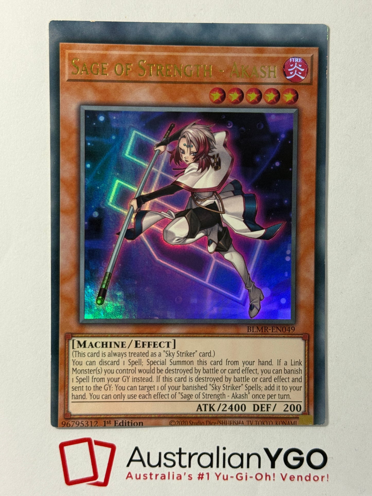SAGE OF STRENGTH AKASH BLMR-EN049 (Misprint)