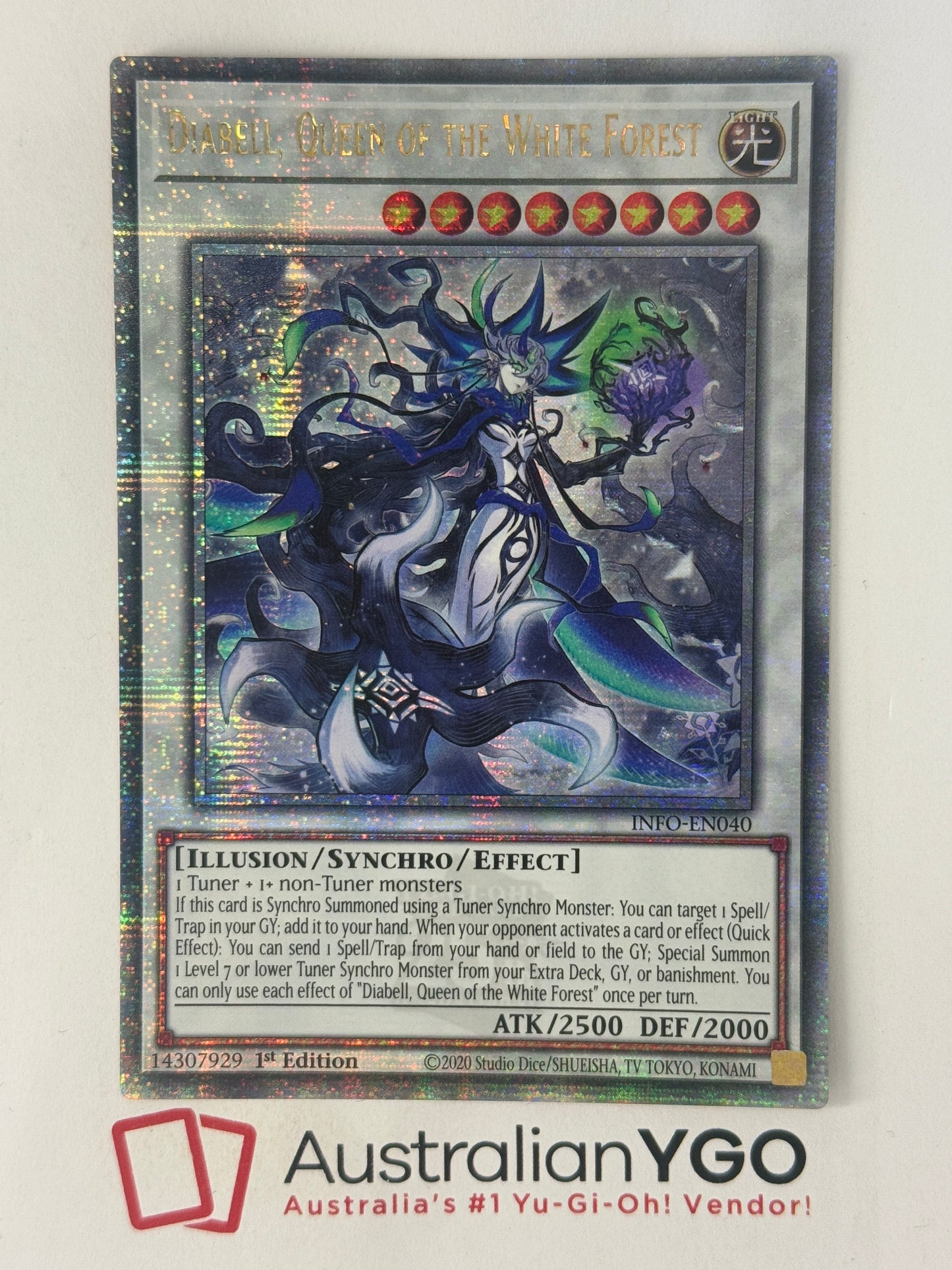 DIABELL, QUEEN OF THE WHITE FORREST INFO-ENO40 (QCR)