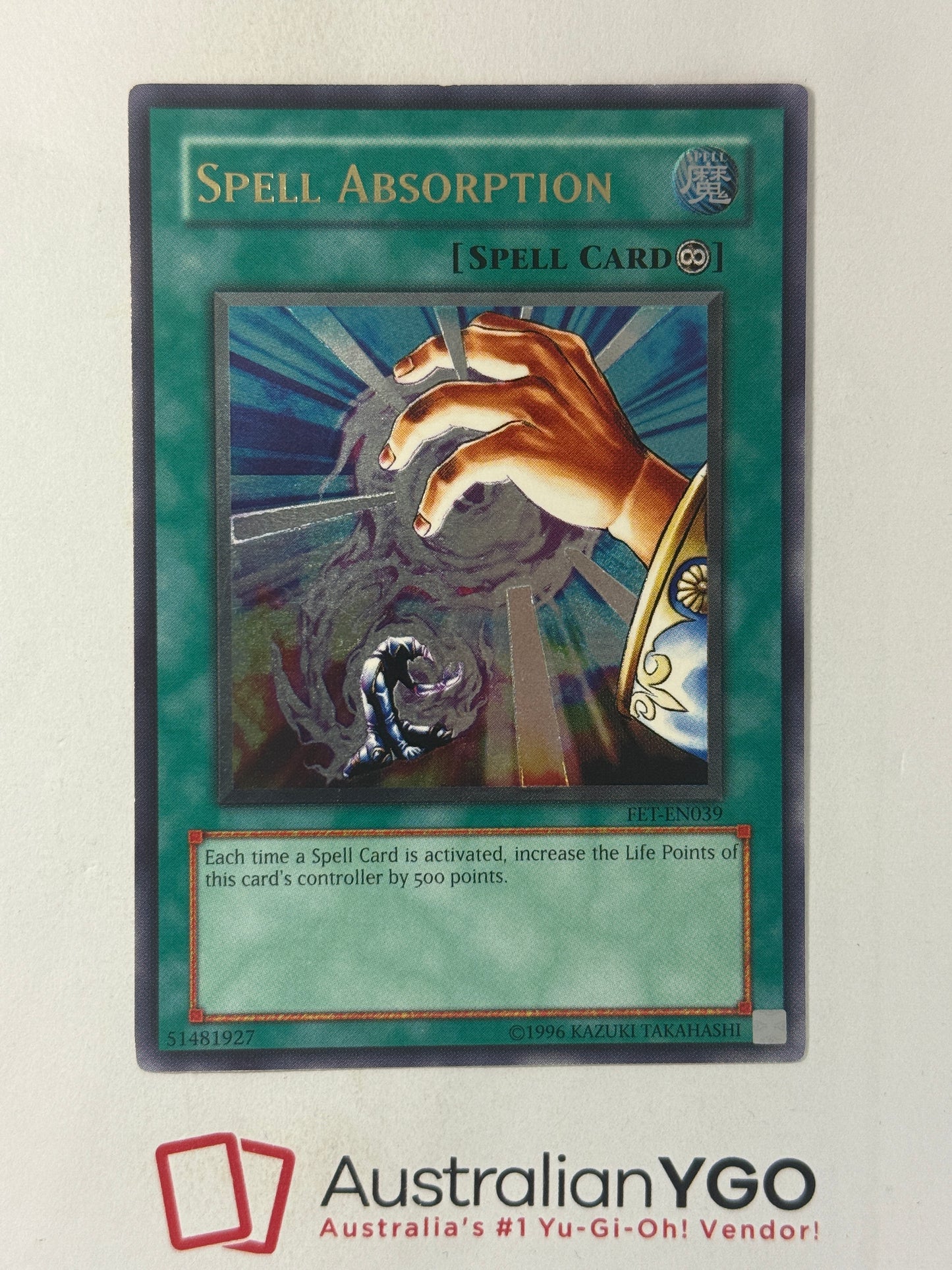 SPELL ABSORPTION FET-ENO39 (UTR)