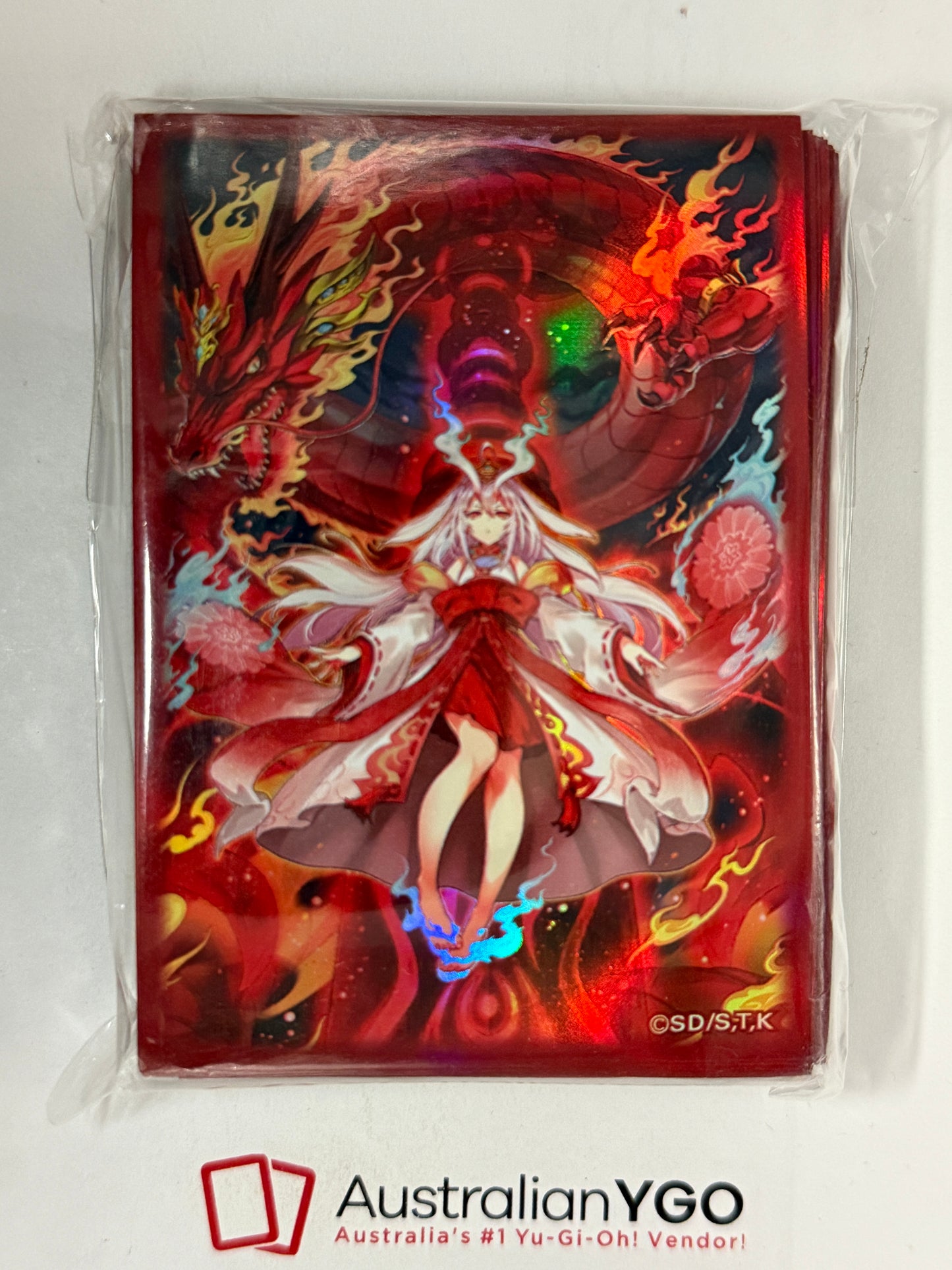 Official Yugioh KURIKARA DIVINCARNATE Sleeves (100)