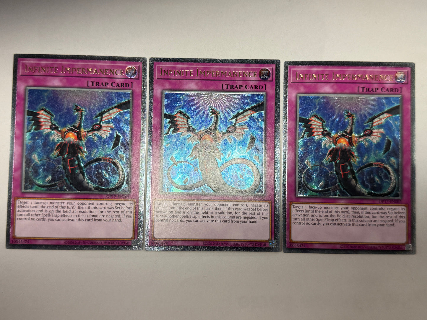 INFINITE IMPERMANENCE OP17-EN002 (UTR) Playset