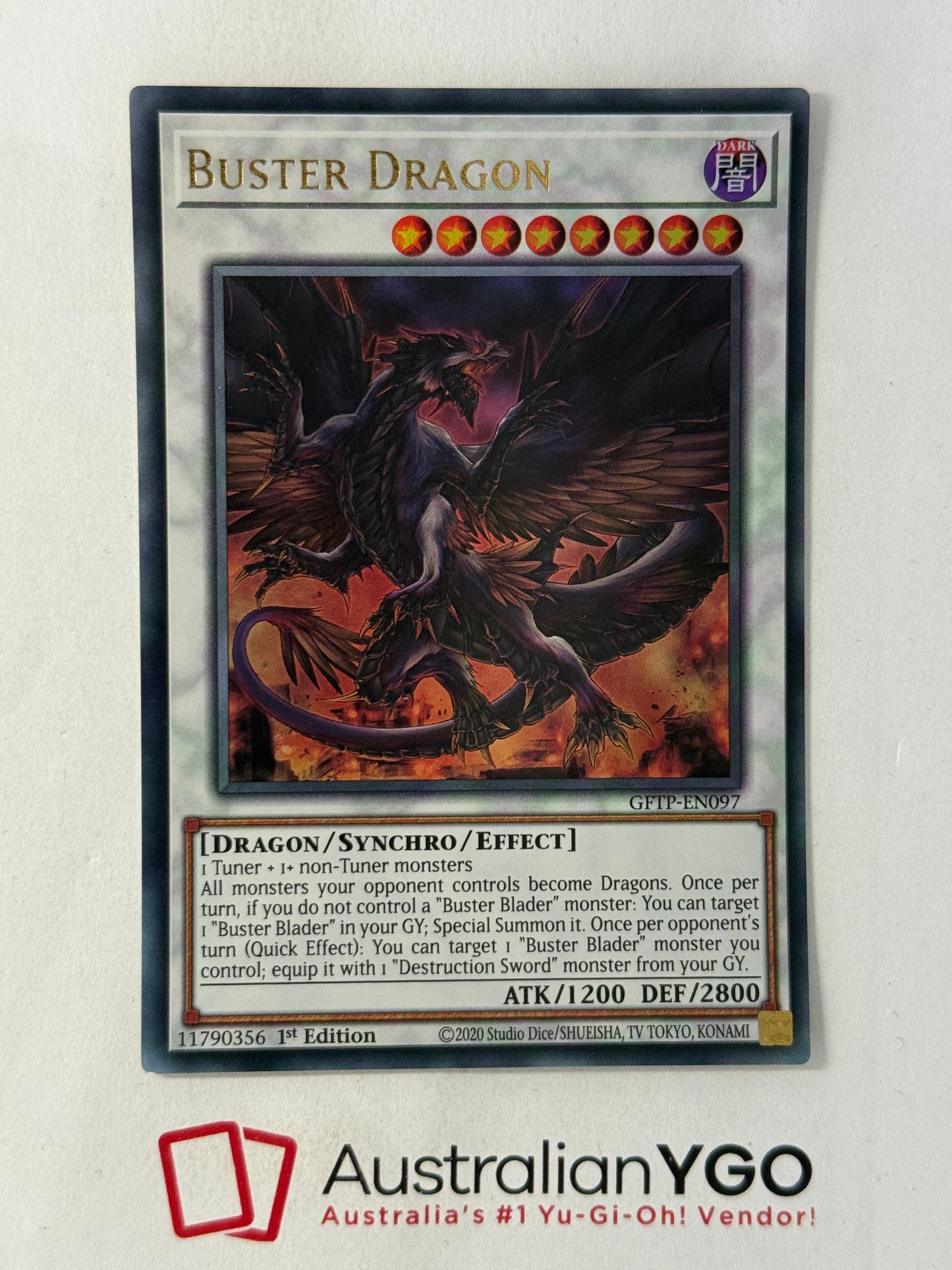 BUSTER DRAGON GFTP-EN097