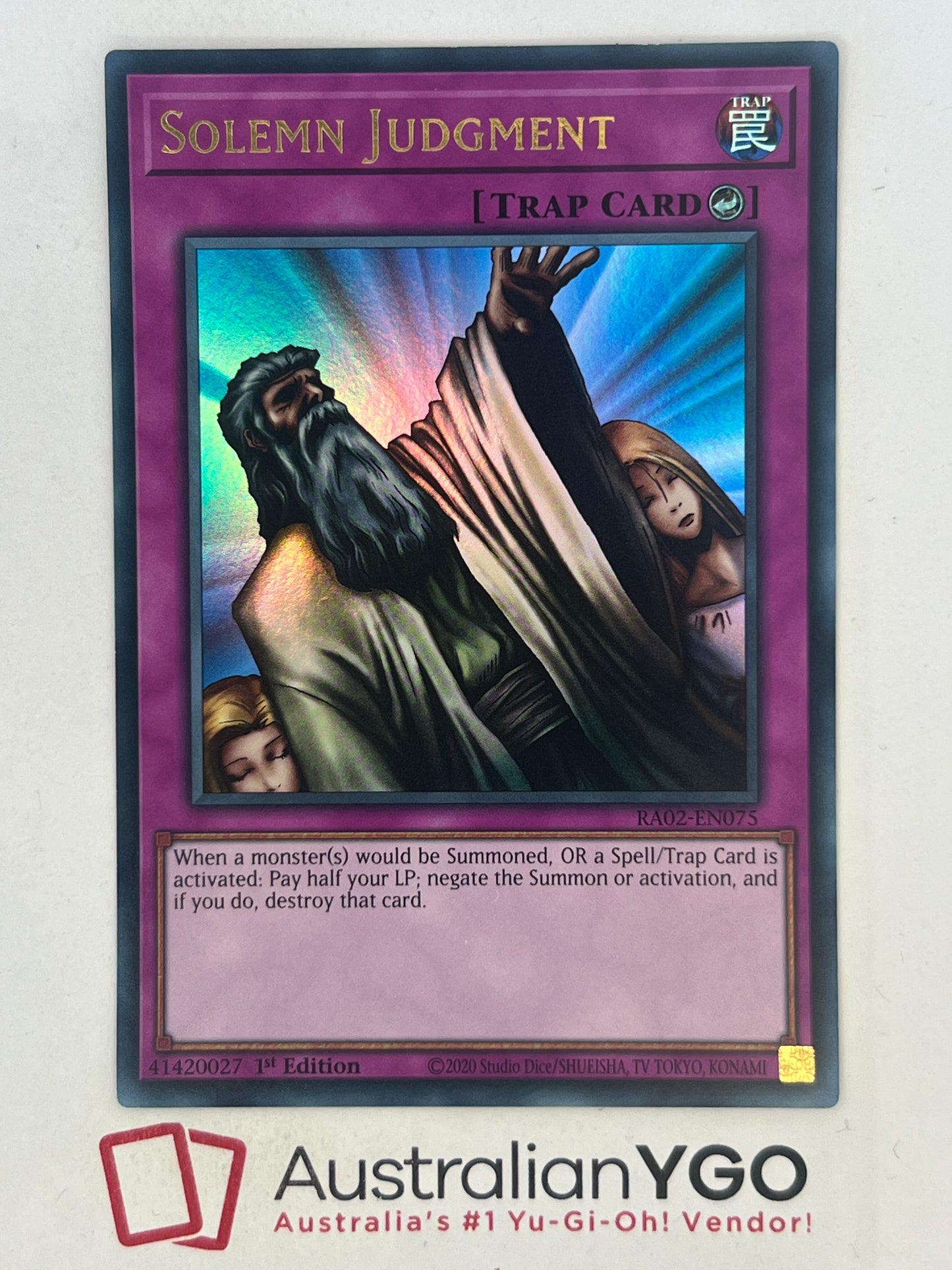 SOLEMN JUDGMENT RA02-EN075
