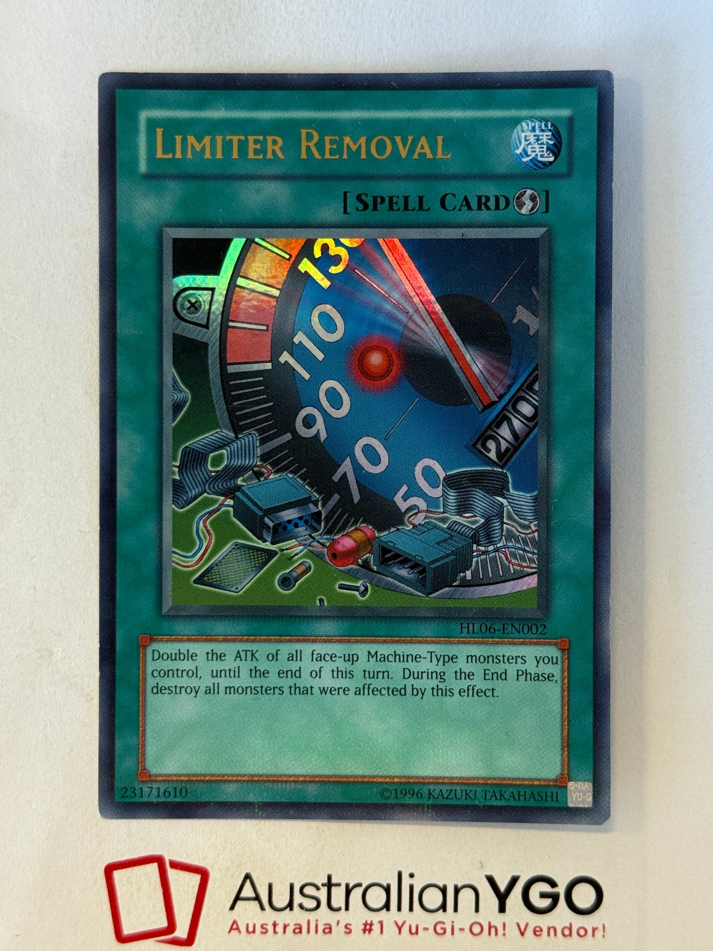 LIMITER REMOVAL HL06-EN002