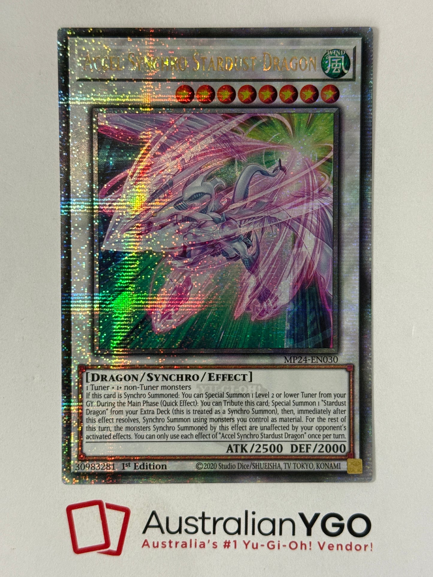 ACCEL SYNCHRO STARDUST DRAGON MP24-EN030 (QCR)