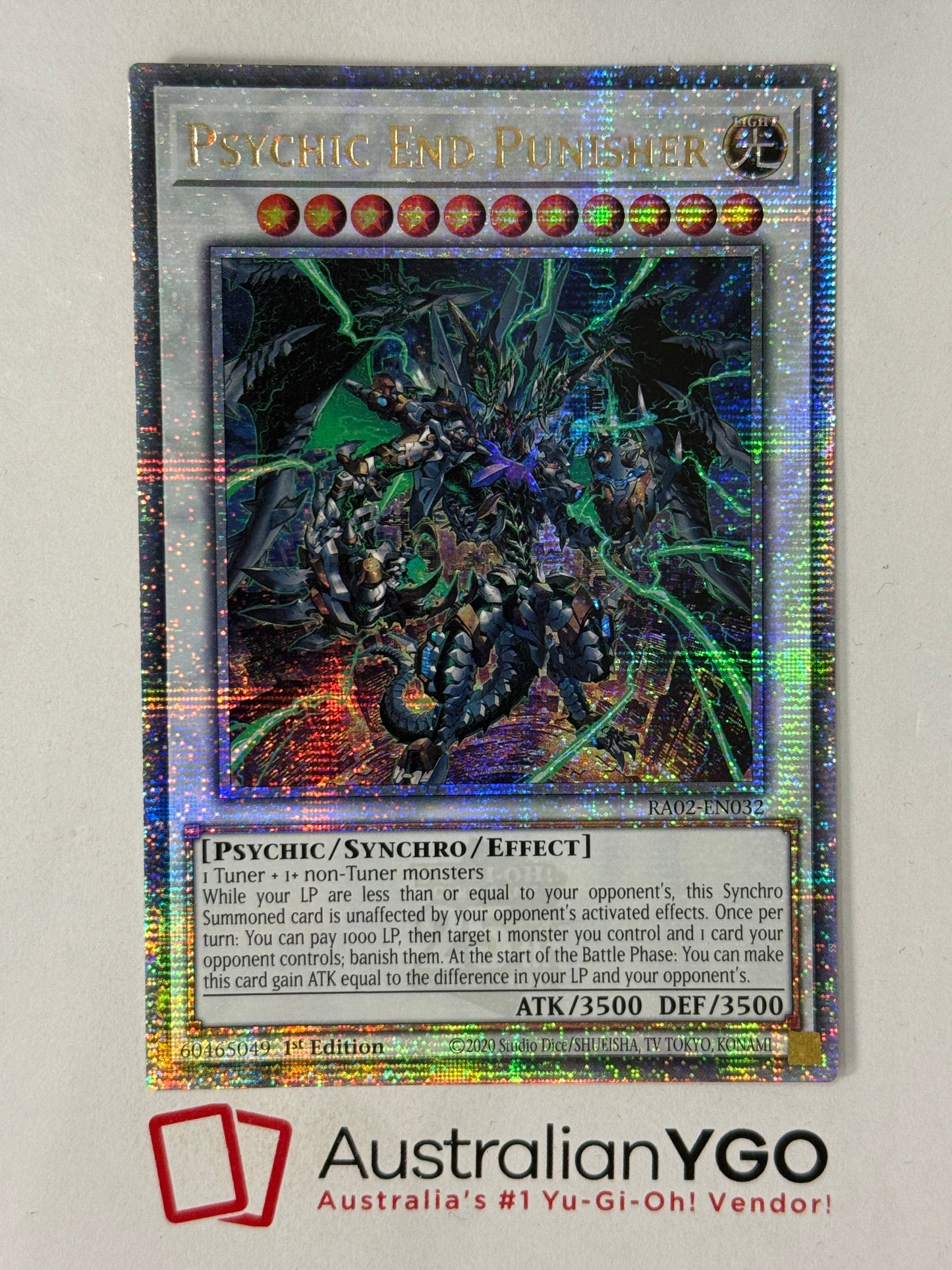 PSYCHIC END PUNISHER RA02-EN032 (QCR)