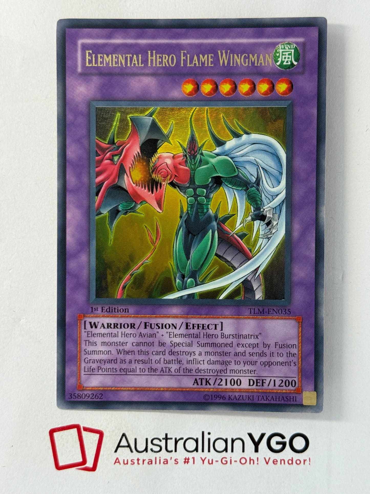 ELEMENTAL HERO FLAME WINGMAN TLM-EN035