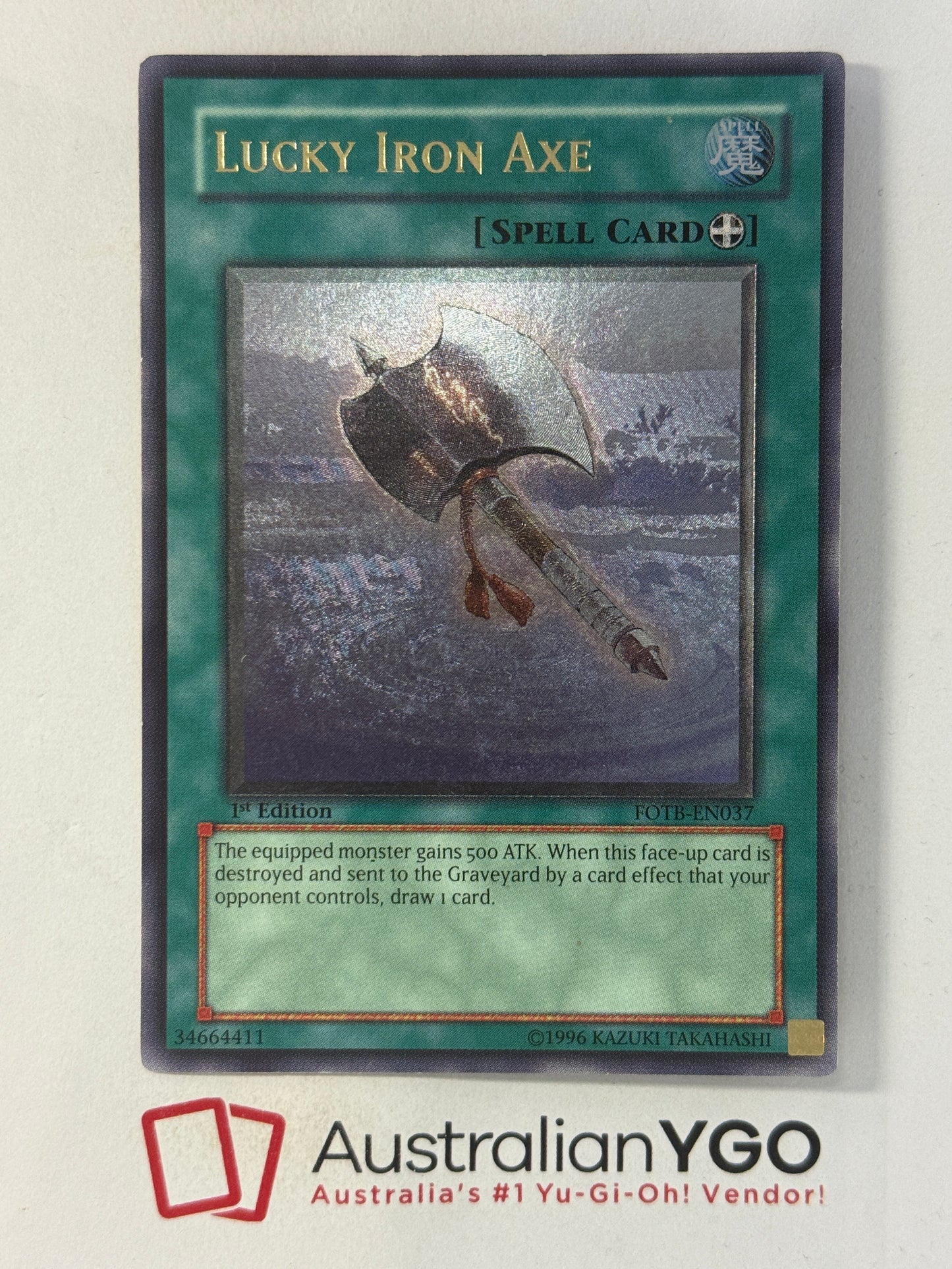 LUCKY IRON AXE FOTB-EN037