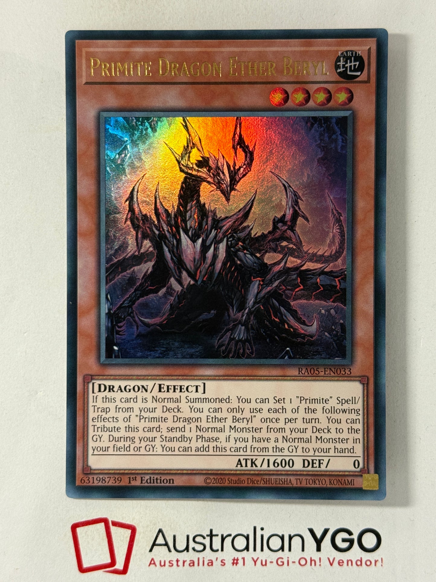 PRIMITE DRAGON ETHER BERYL RA05-EN033
