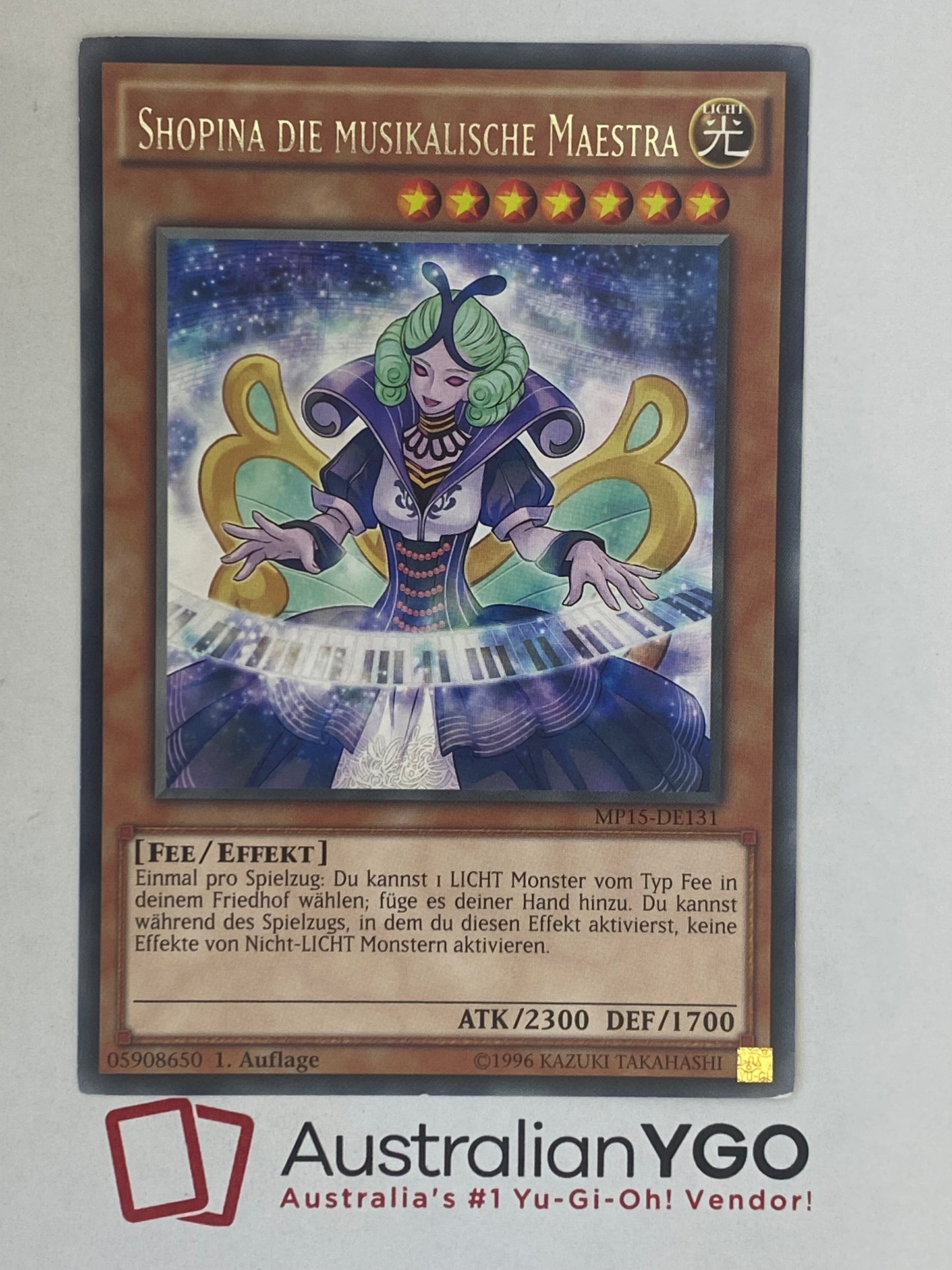 SHOPINA THE MELODIOUS MAESTRA (German) MP15-DE131