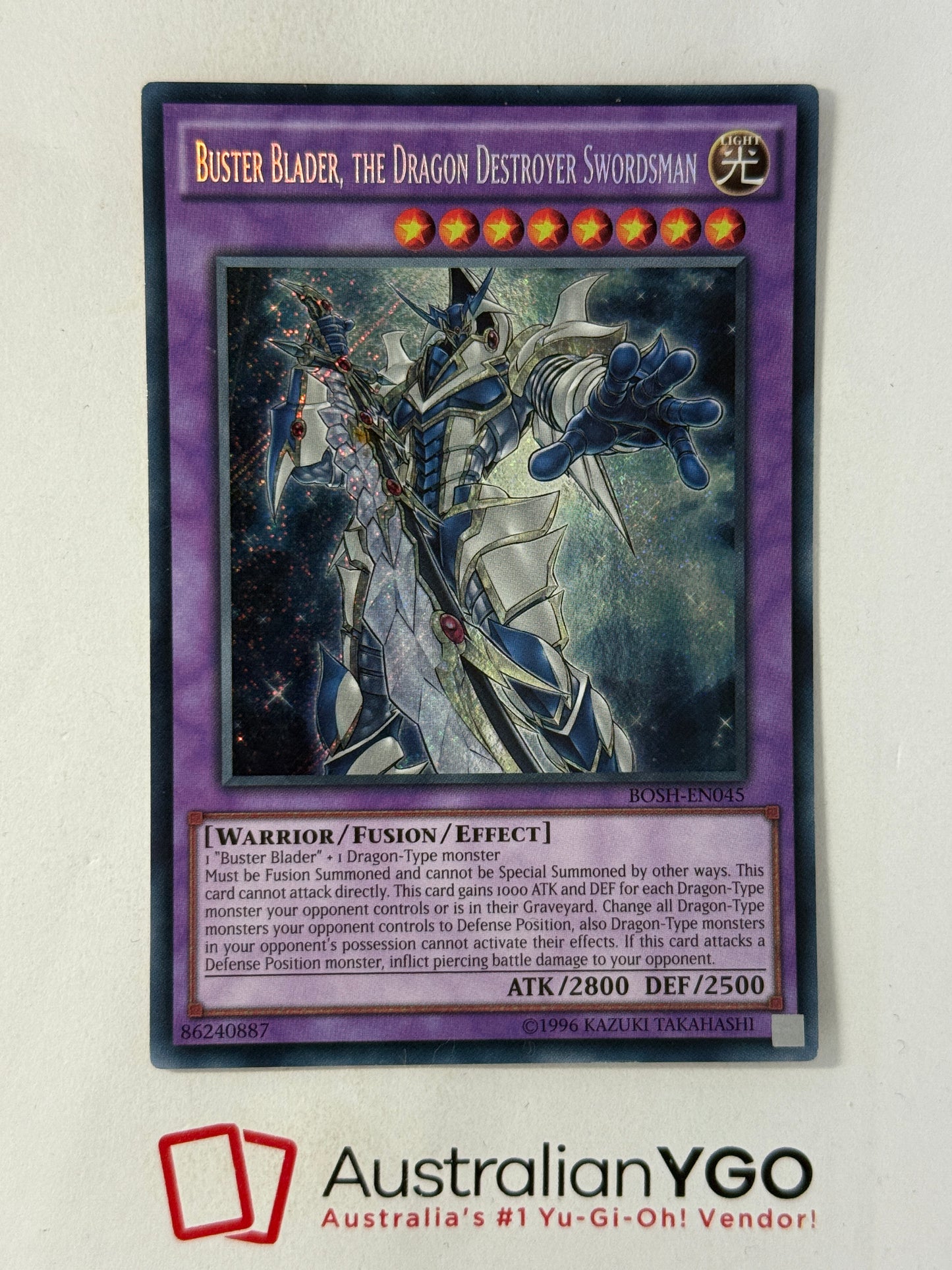 BUSTER BLADER, THE DRAGON DESTROYER SWORDSMAN BOSH-EN045