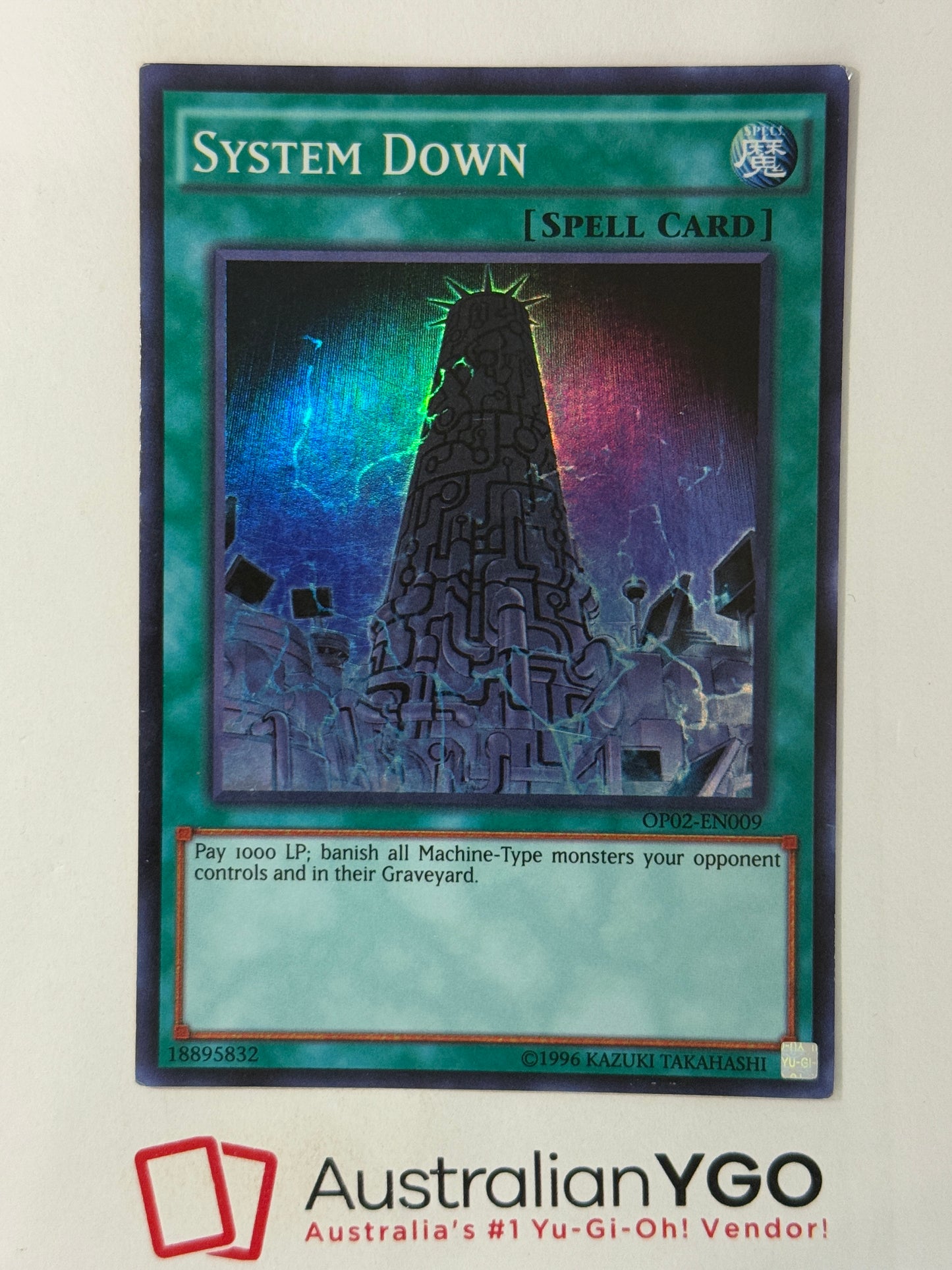 SYSTEM DOWN OPO2-EN009
