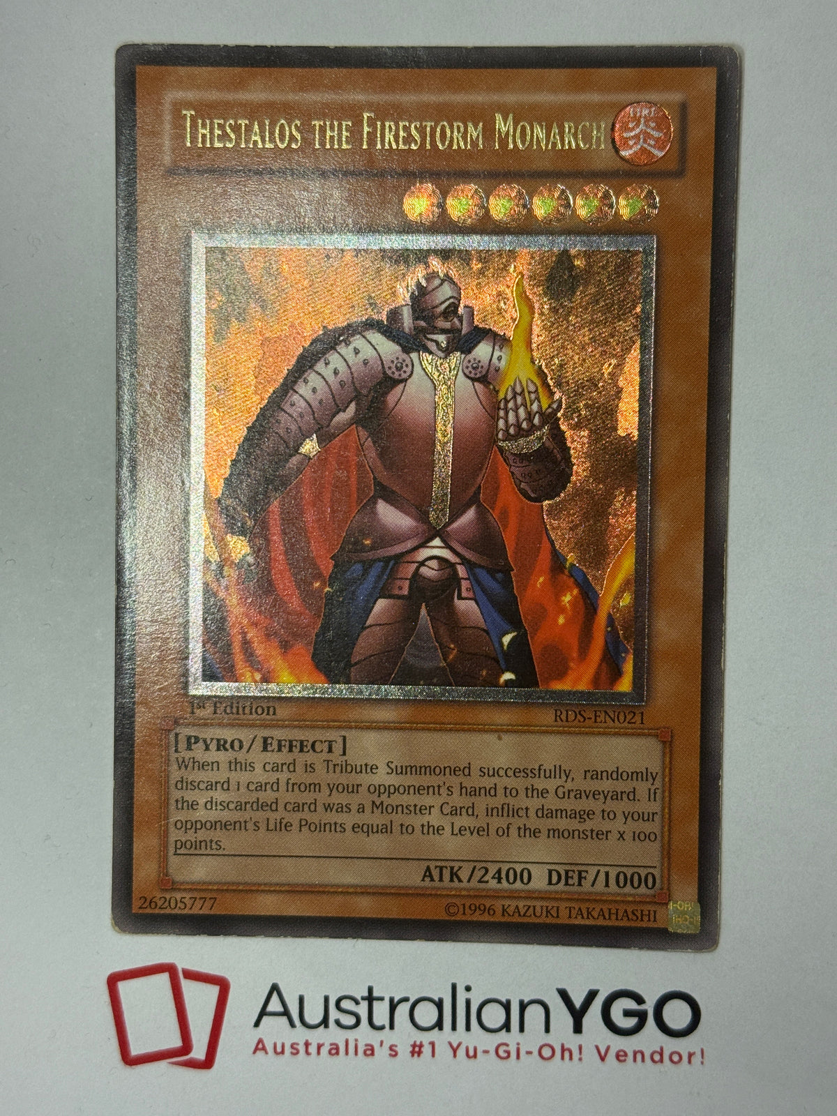 THESTALOS THE FIRESTORM MONARCH RDS-EN021 (UTR)