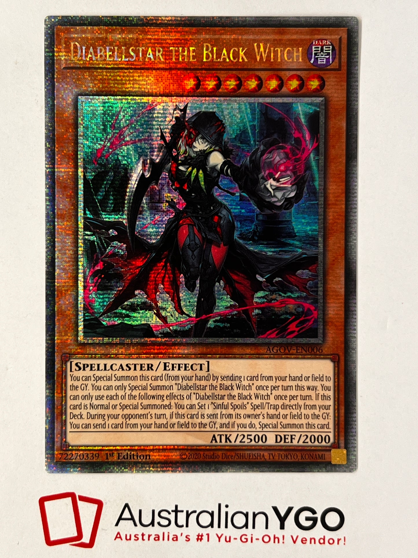Diabellstar The Black Witch AGOV-EN006