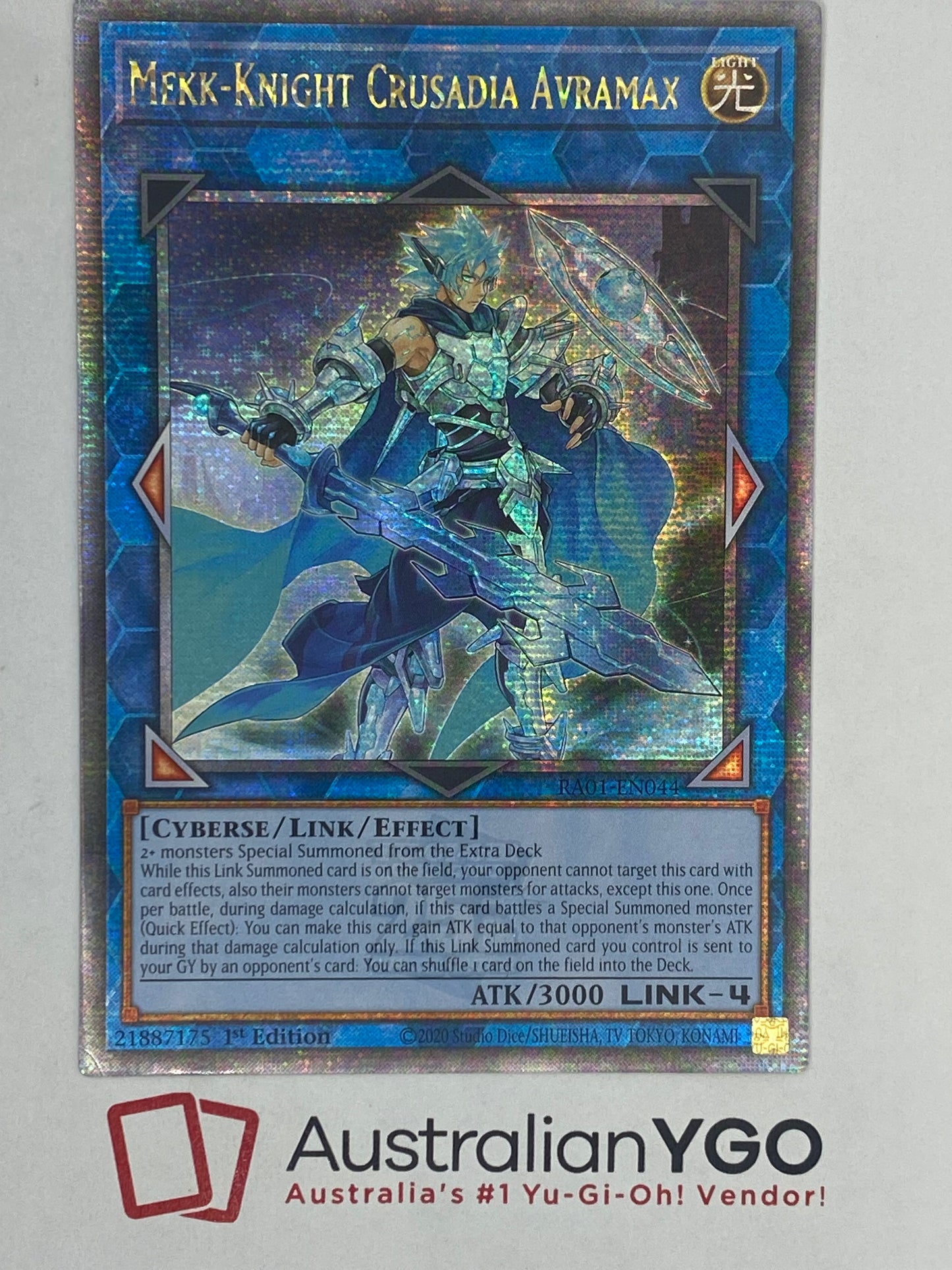 MEKK-KNIGHT CRUSADIA AVRAMAX (American) RA01-EN044 (QCR)