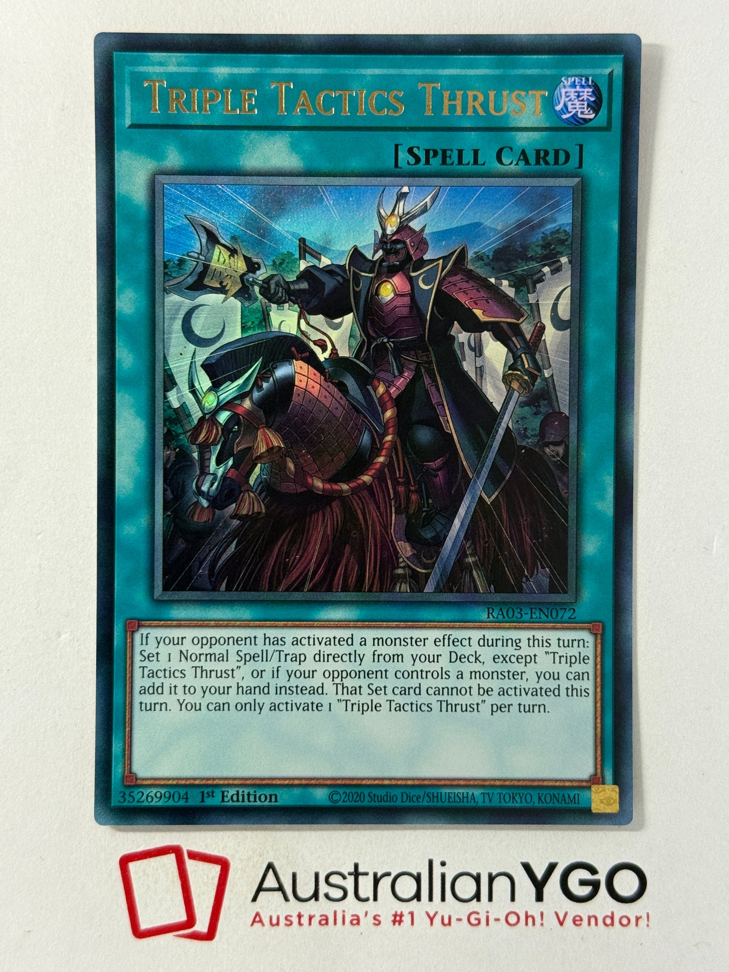 TRIPLE TACTICS THRUST RA03-EN072