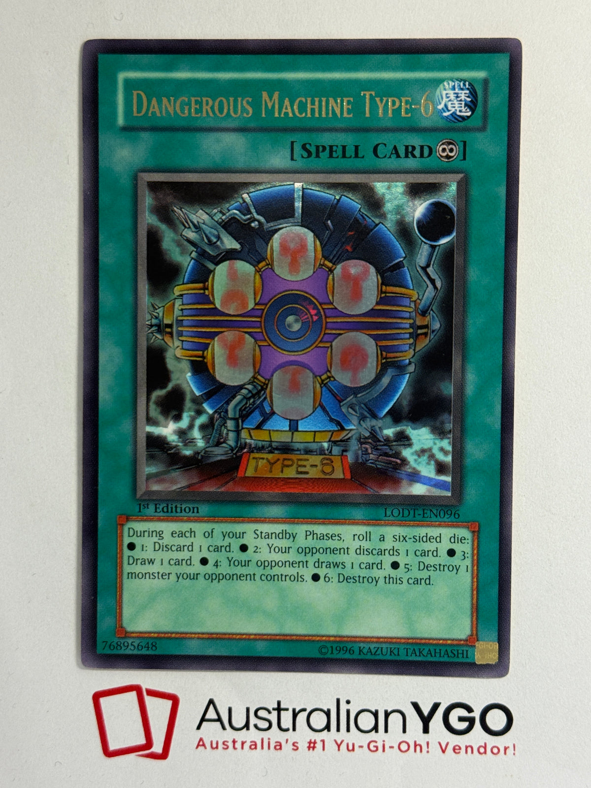 DANGEROUS MACHINE TYPE-6 LODT-EN096