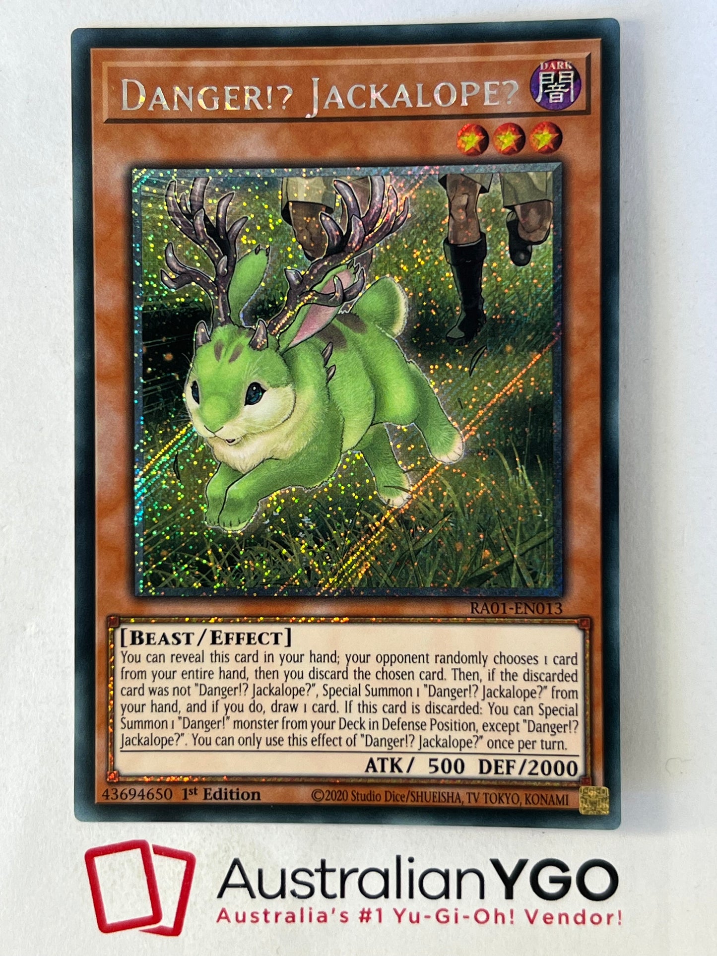 DANGER!? JACKALOPE RA01-EN013