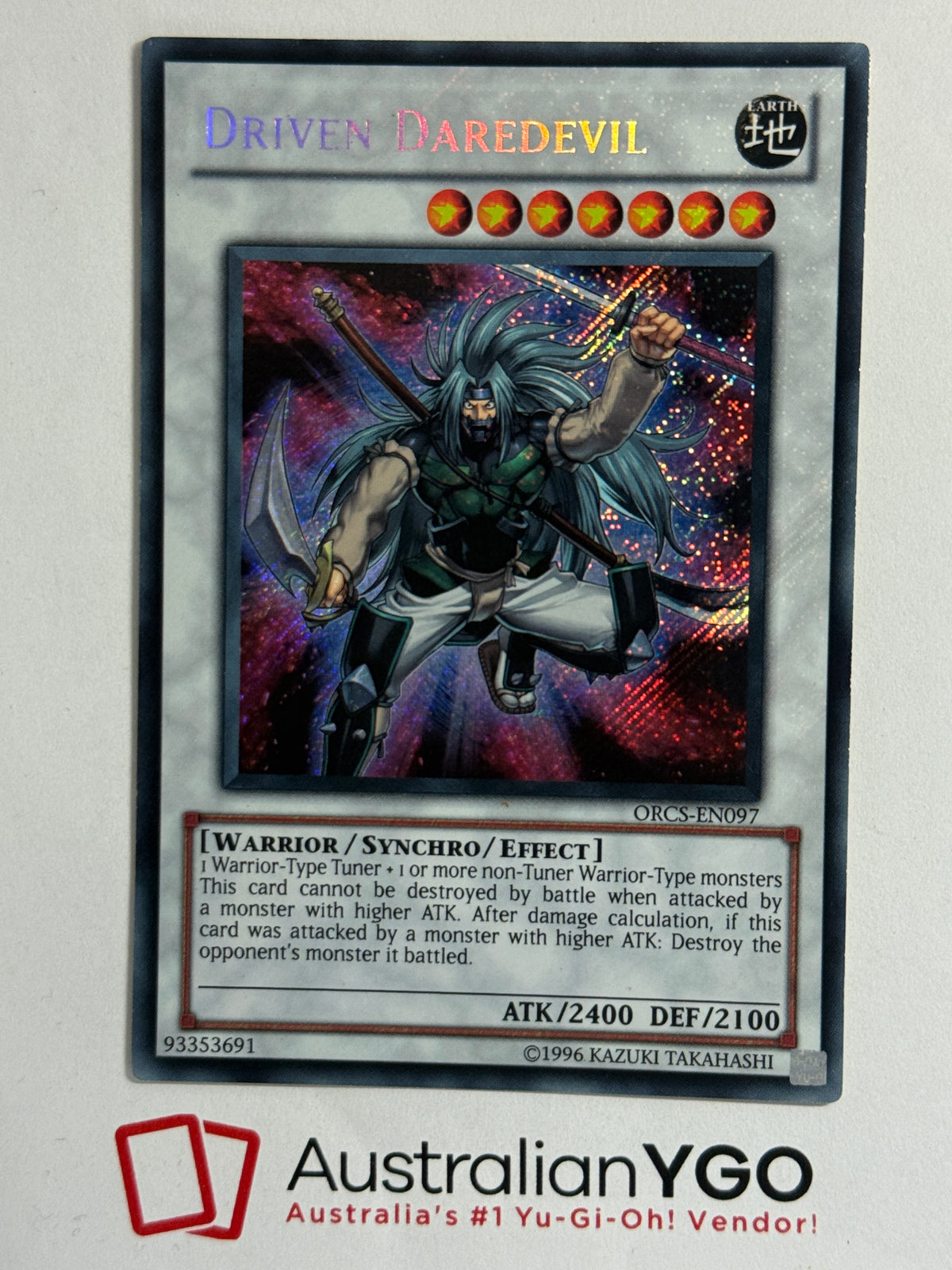 DRIVEN DAREDEVIL ORCS-EN097
