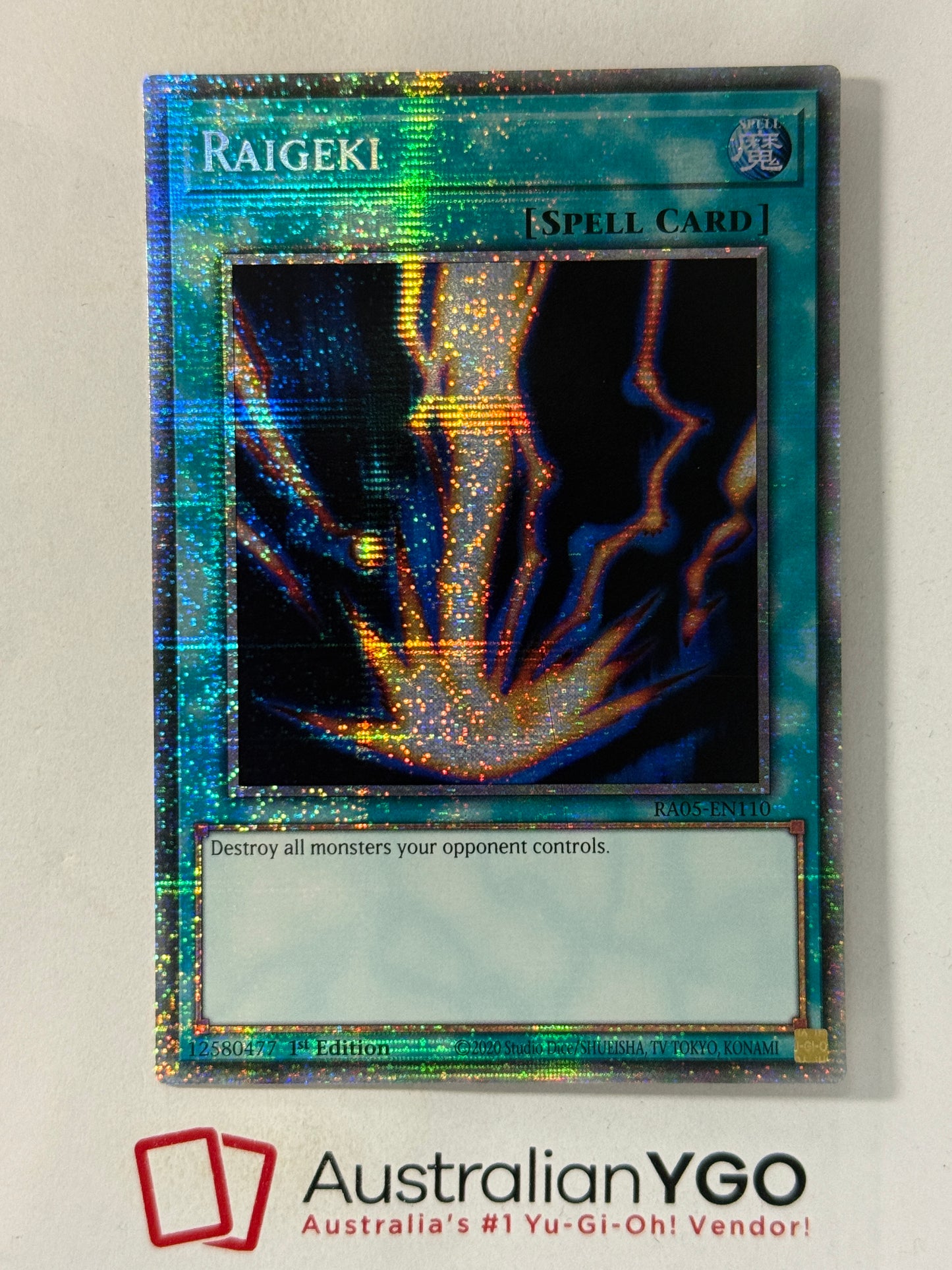 RAIGEKI RA05-EN110 (Starlight Rare)