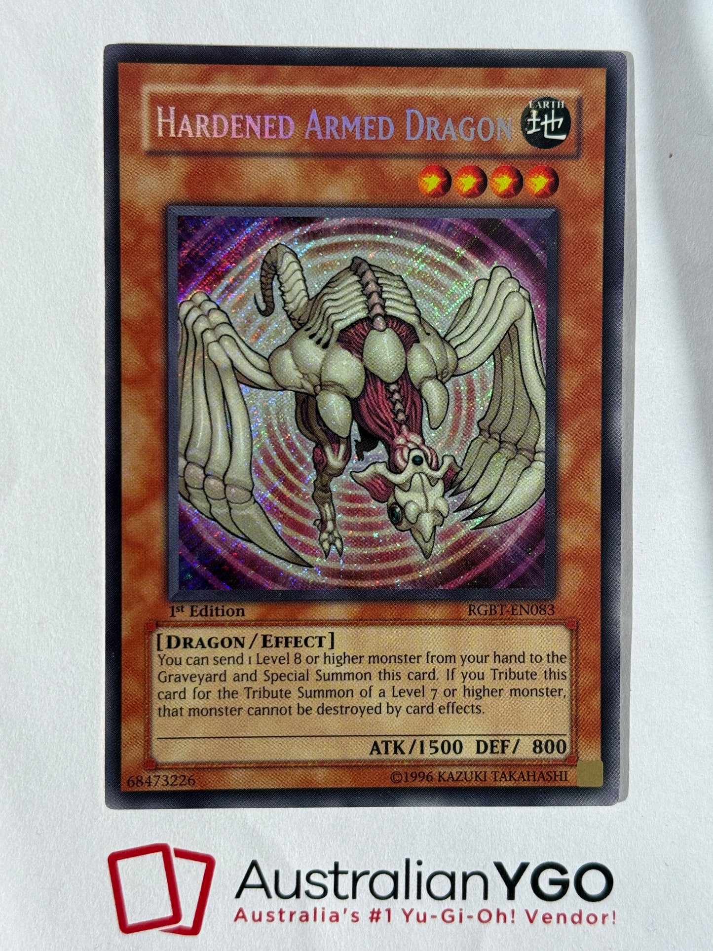 HARDENED ARMED DRAGON RGBT-EN083