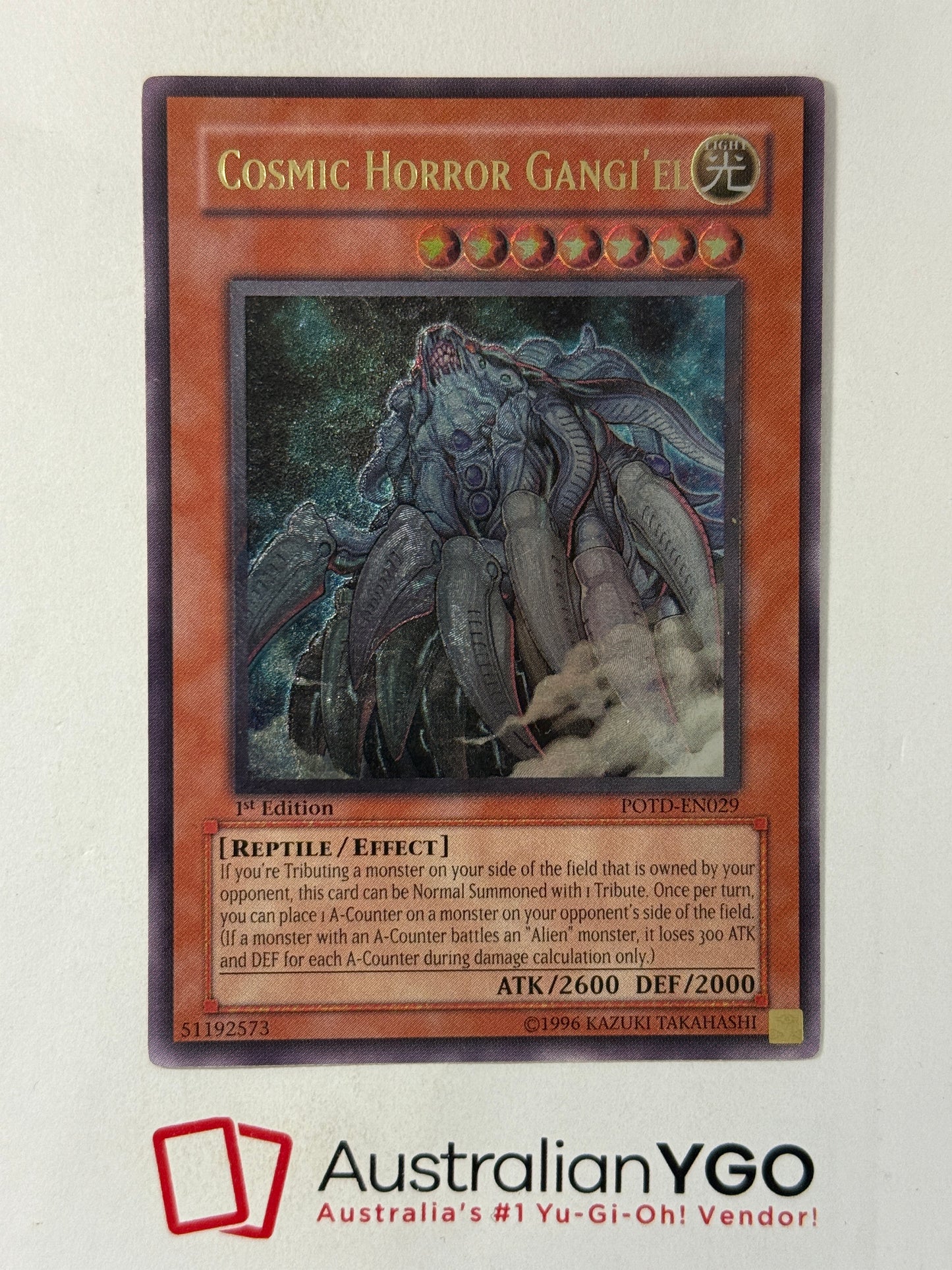 COSMIC HORROR GANGI EL POTD-EN029 (UTR)